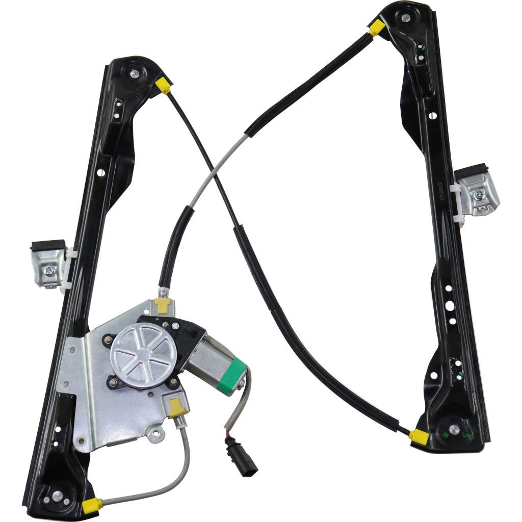 Ford Focus 2000-2007 Passenger Side Front Power Window Regulator Assembly - Cable Type Wagon Replacement Part (FO1351132 | 6S4Z 5423200 BB) - Easy DIY Installation for Smooth Window Operation