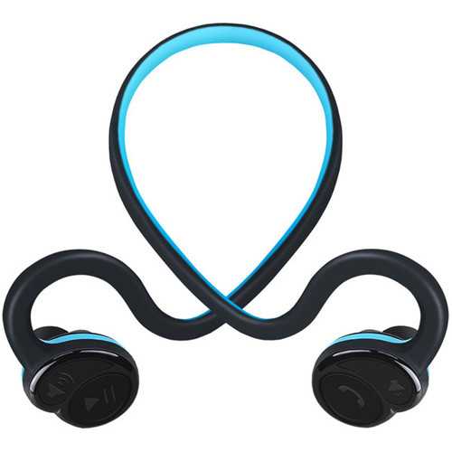BIAZE D08 Wireless Bluetooth Sports Headphones with Microphone - Sweatproof Stereo Earphones for Running, Gym & Workouts - Compatible with iPhone, Android Phones & Tablets