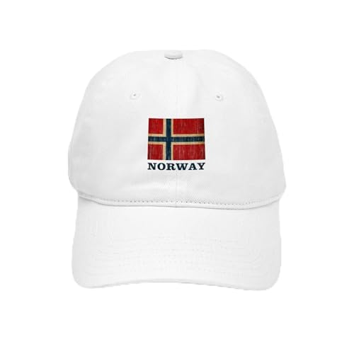 White - Vintage Norway Cap