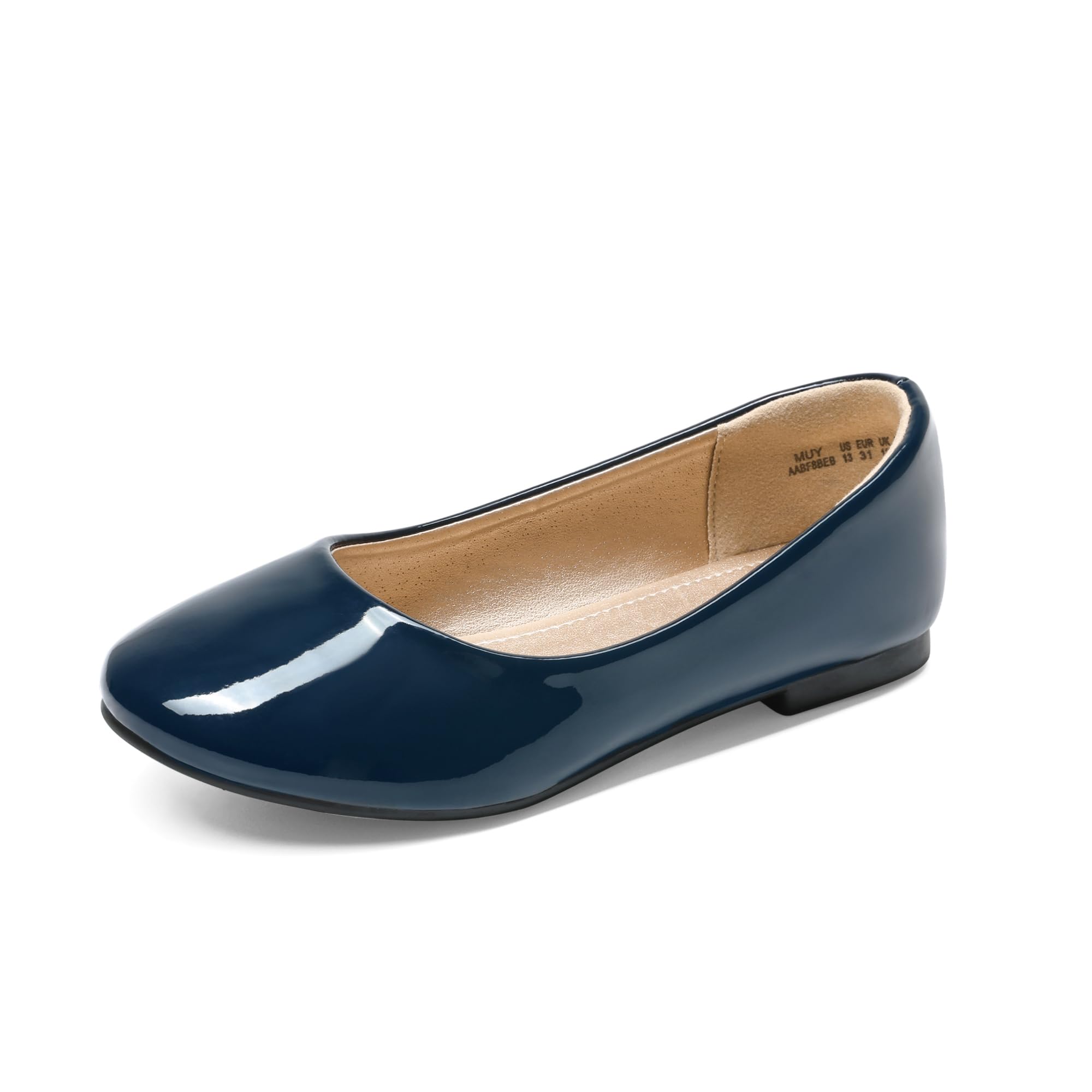 DREAM PAIRS Girls Slip-On Ballerina Flats - Comfortable Dress Shoes for Toddler, Little Kid & Big Kid | Perfect for School, Parties & Special Occasions