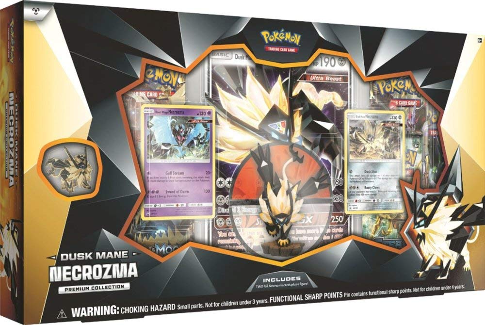 Pokemon Dusk Mane Necrozma & Dawn Wings Necrozma Rare Collectible Trading Cards - Perfect for Battles, Collecting & Display