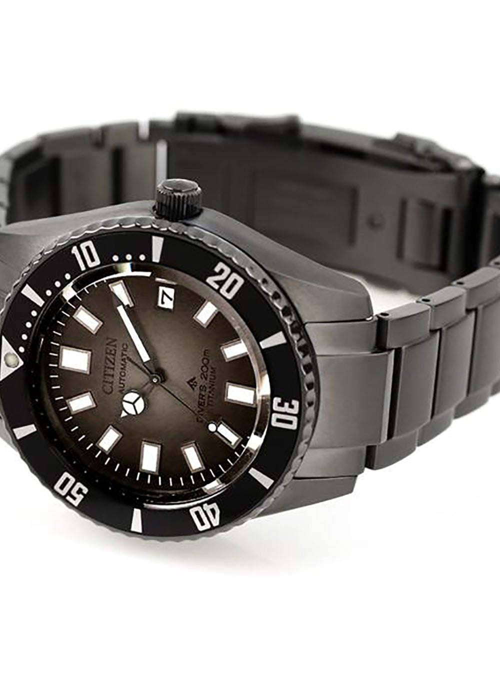 CITIZEN PROMASTER MARINE Super Titanium Diver Watch NB6025-59H with Japan Movement - Perfect for Scuba Diving, Water Sports & Luxury Everyday Wear