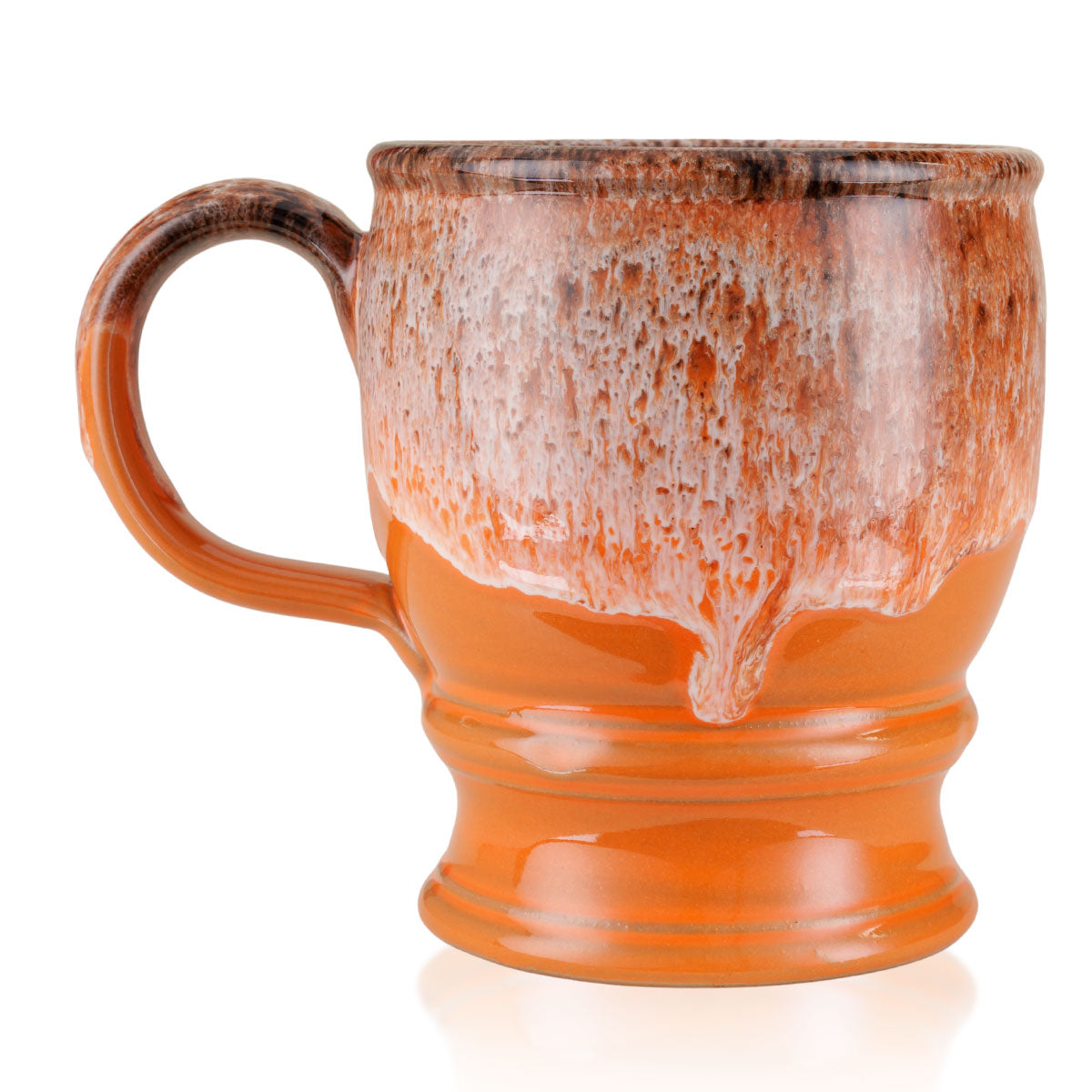 Jacked O' Lantern Handthrown Ceramic Coffee Mug - Perfect for Halloween Parties, Pumpkin Spice Lattes & Cozy Fall Mornings