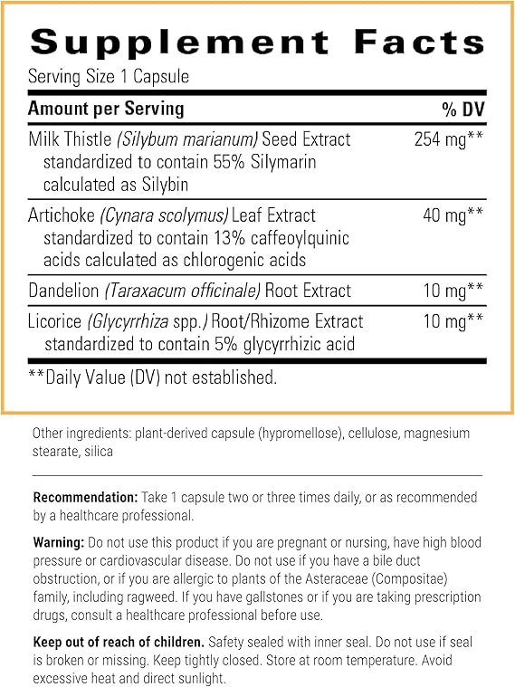 Integrative Therapeutics Super Milk Thistle X - Liver Support Supplement with Silymarin - Detox & Liver Health for Adults - Perfect for Post-Party Recovery & Daily Wellness