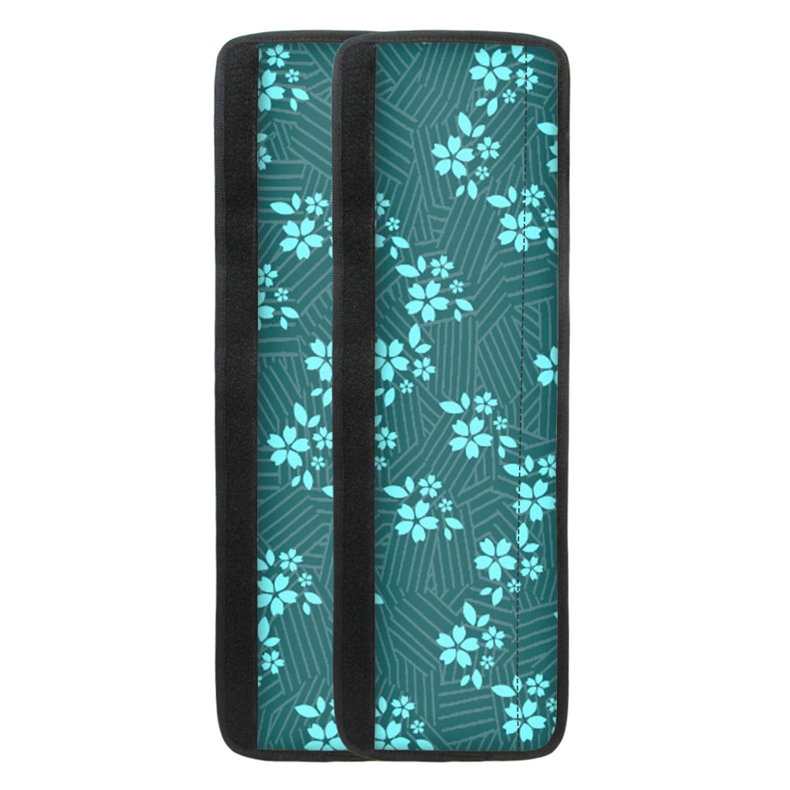 Renewold Flower Refrigerator Door Handle Covers - Decorative Protector Gloves for Fridge, Microwave, Dishwasher & Oven - Keep Kitchen Appliances Clean & Smudge-Free - Perfect for Preventing Fingerprints, Drips & Stains - Ideal for Modern Kitchens & Home Decor