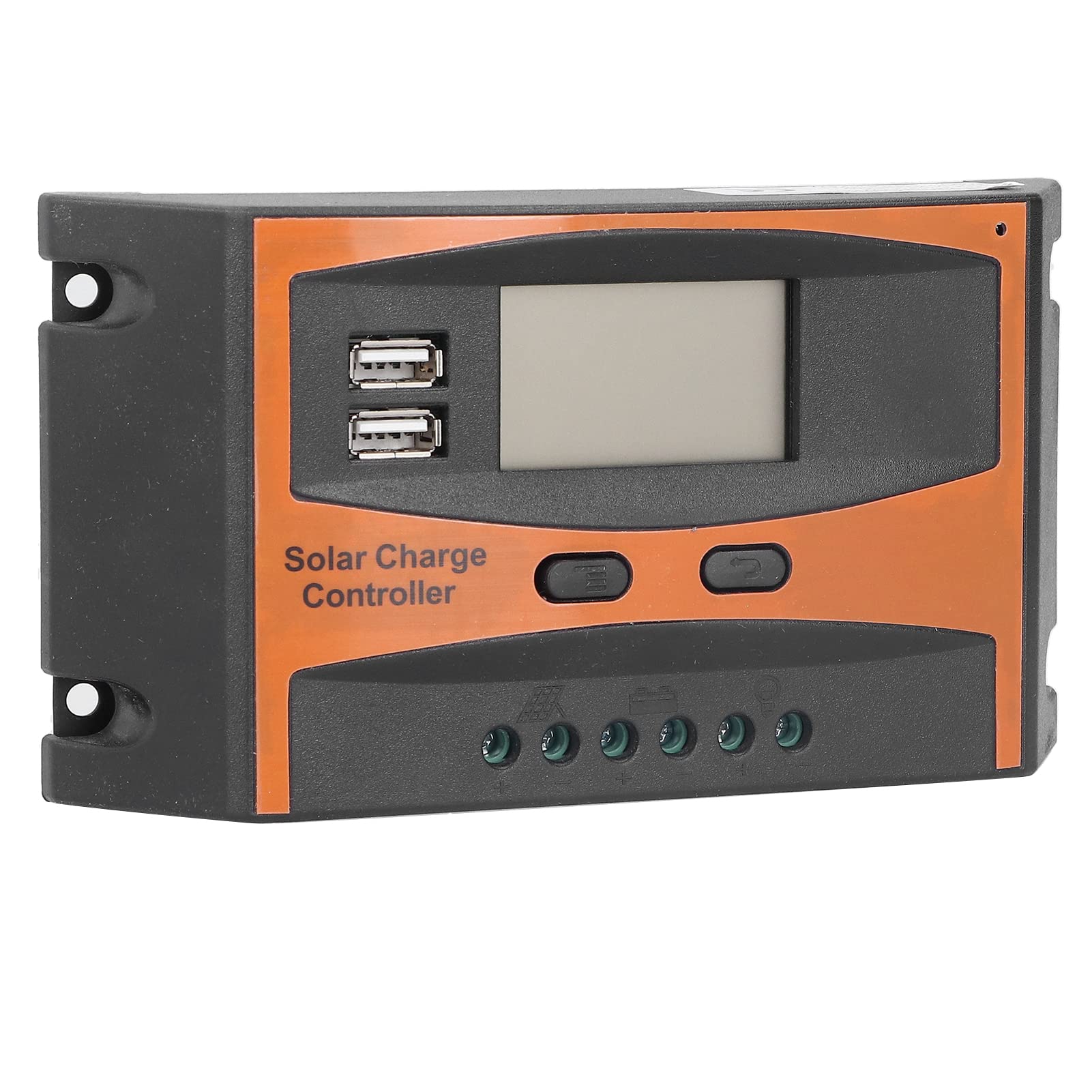 Efficient 20A PWM Solar Charge Controller - Waterproof for Garden & Outdoor Use