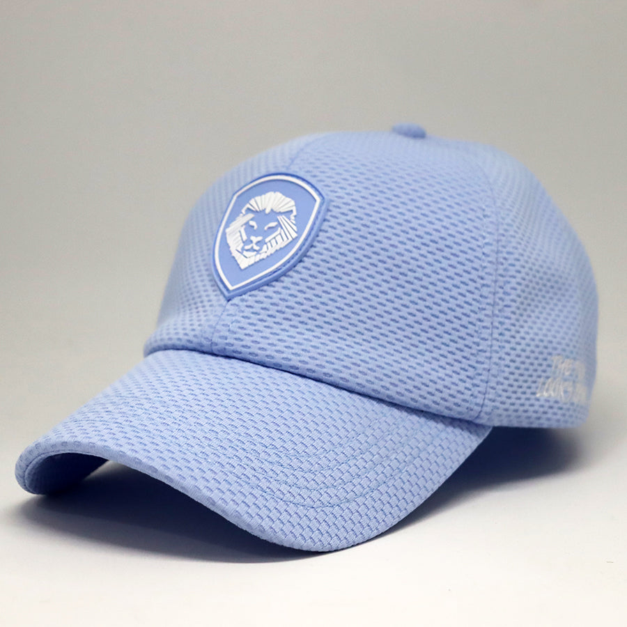 VT Shield Future Looks Bright Light Purple Velcro Performance Hat - Breathable & Adjustable for Running, Hiking & Outdoor Sports