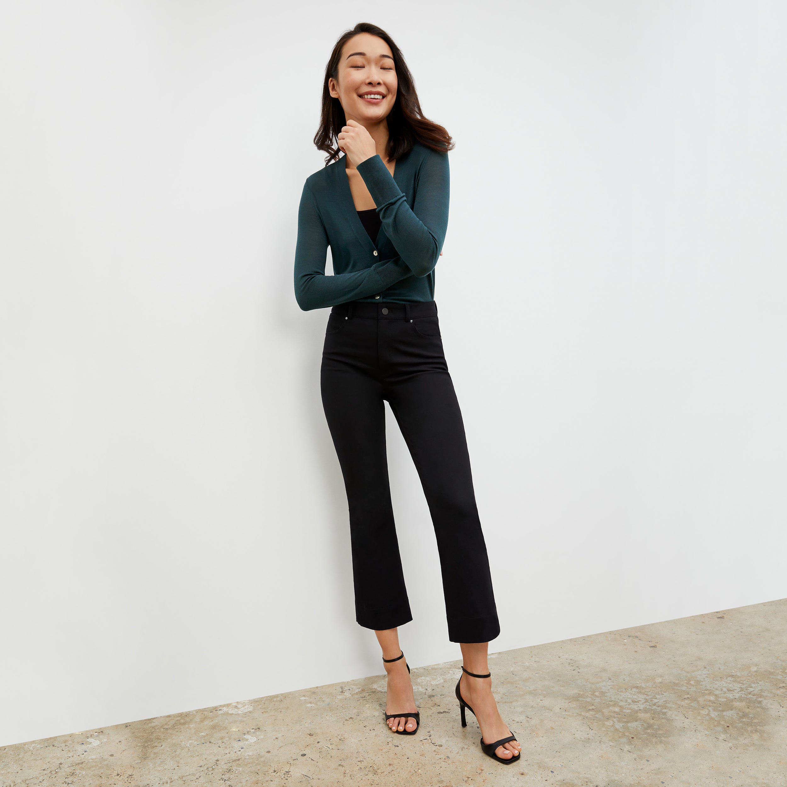 Eco-Friendly Archie Jean - Sustainable Black Denim Alternative for Women | Perfect for Casual Wear & Everyday Outfits