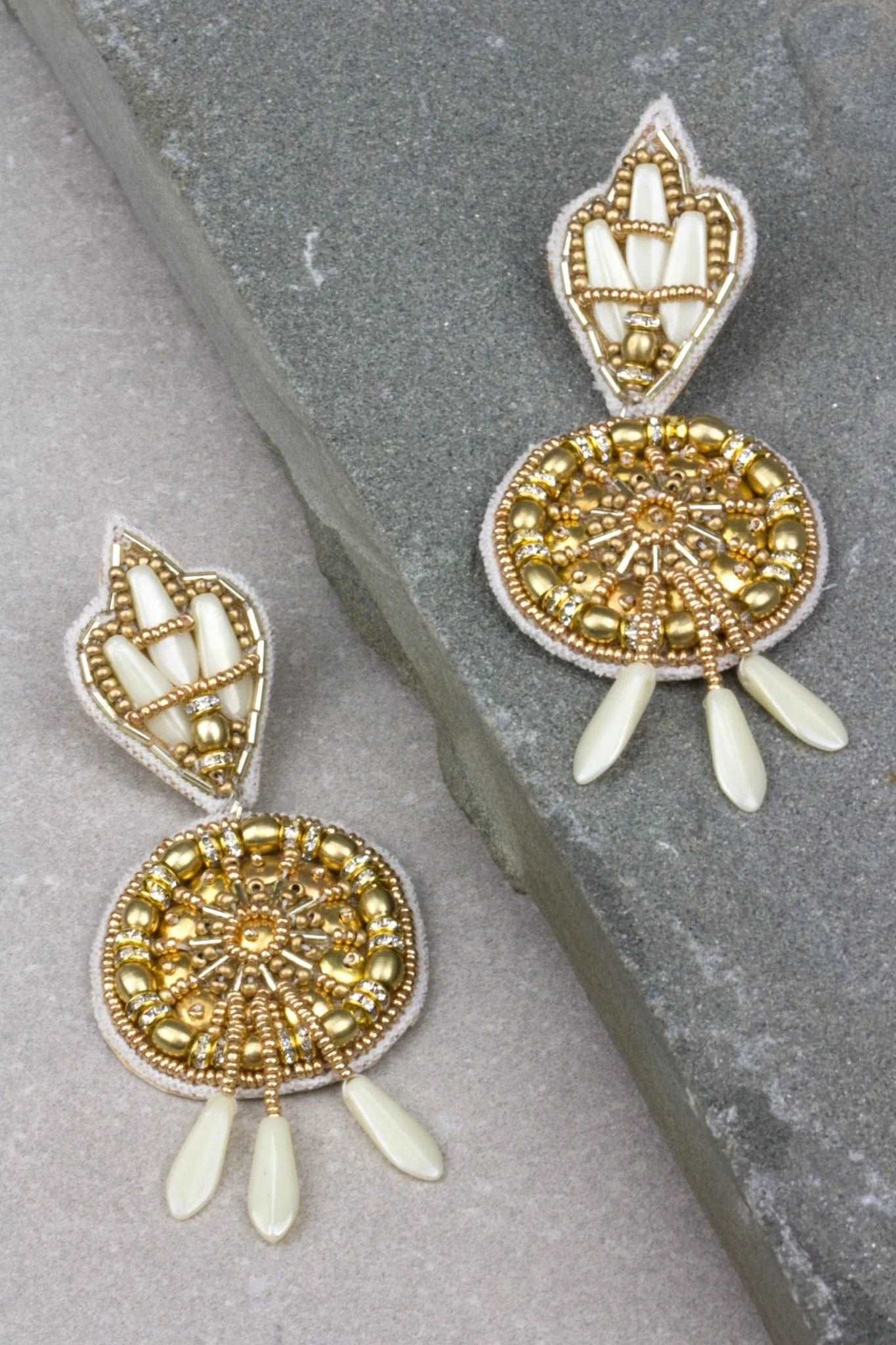 Ares Drop Earrings for Women - Elegant Dangle Earrings with Cubic Zirconia, Perfect for Parties, Weddings & Date Nights