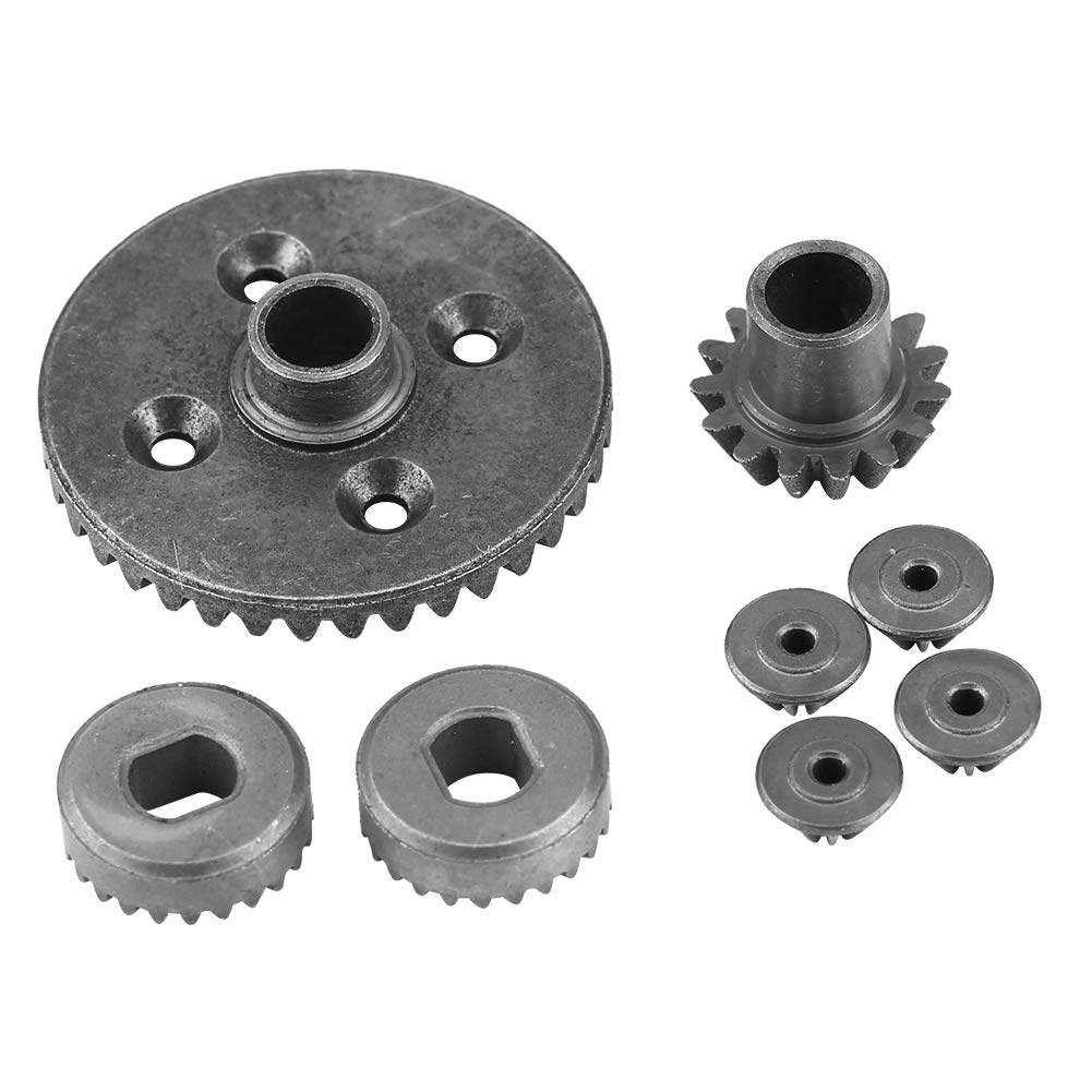 1/18 Scale Metal RC Car Gear Set - 8pcs Durable Replacement Gears for WLtoys RC Racing Cars - Perfect for Repairing & Upgrading RC Car Parts - Ideal for Off-Road Racing, Drifting & DIY Maintenance