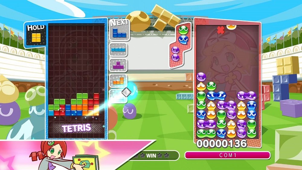 Puyo Puyo Tetris for PS4 - Fun Puzzle Game for All Ages | Perfect for Family Game Nights & Competitive Play