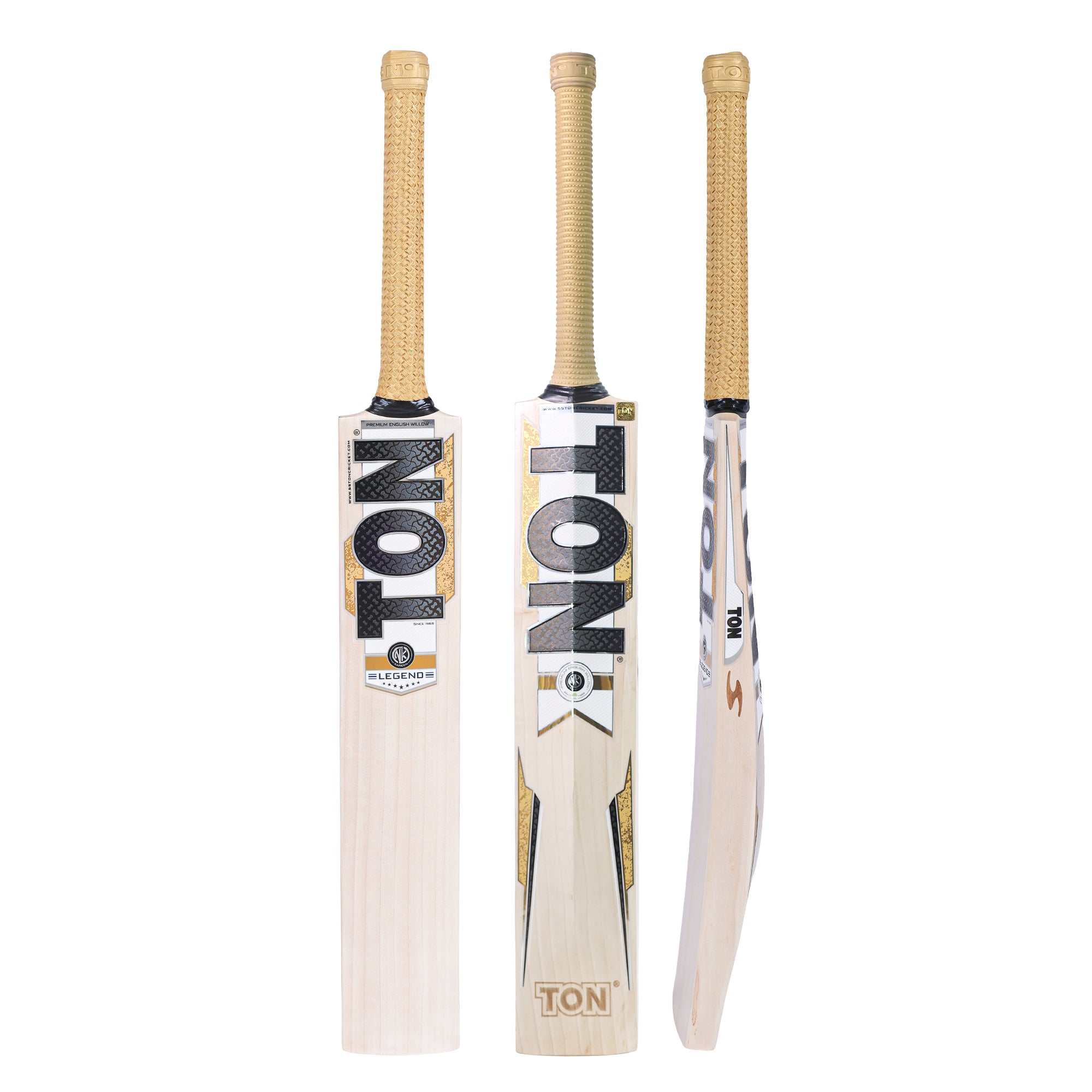 SS TON Legend Cricket Bat 2025 - Professional Grade Cricket Bat for Power Hitting | Perfect for Matches, Training & Backyard Cricket Games