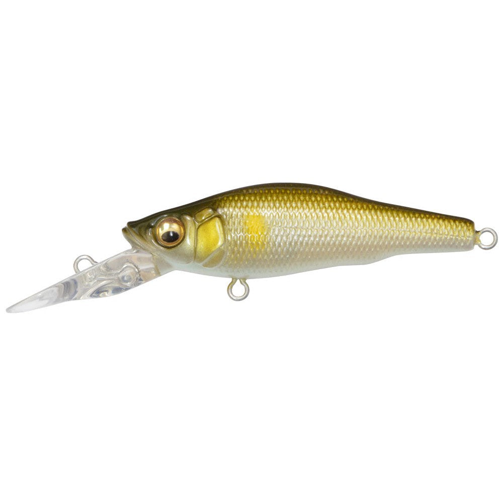 Megabass GH48 Dive Minnows Fishing Lures - Topwater Bass Fishing Bait for Freshwater & Saltwater - Perfect for Casting, Trolling and Jigging