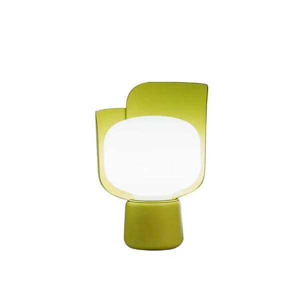 Blom Table Lamp by FontanaArte - Modern LED Bedside Lamp with Adjustable Brightness for Living Room, Bedroom & Office Decor
