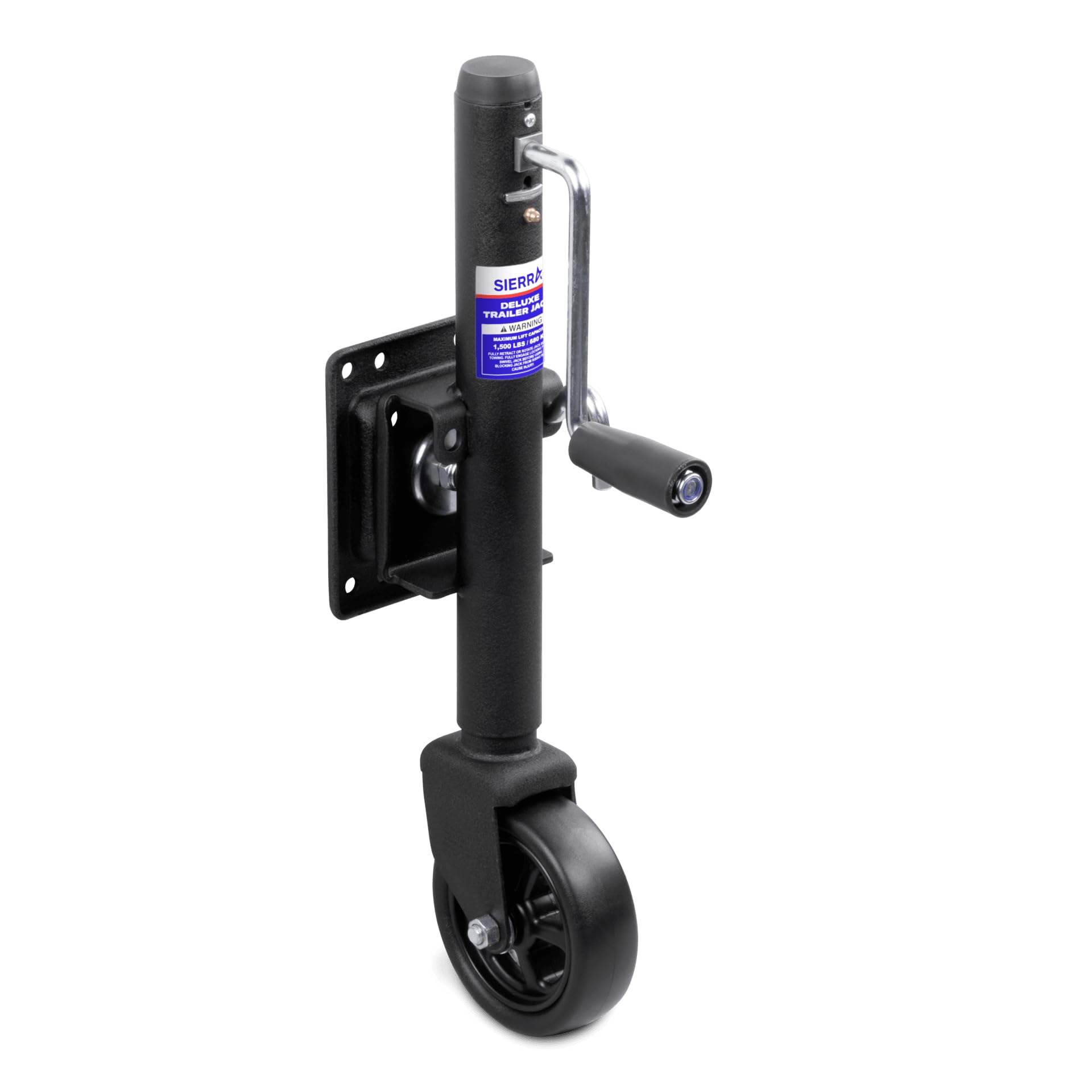 Moeller Sierra 1500lb Trailer Jack - Heavy Duty & Deluxe for Boats & RVs