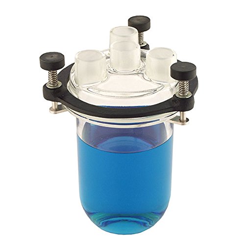 Cole-Parmer Nickel-Plated Zinc Kettle Clamp for 2000-4000 mL Lab Flasks | Secure & Durable Lab Equipment for Chemistry & Biology Experiments
