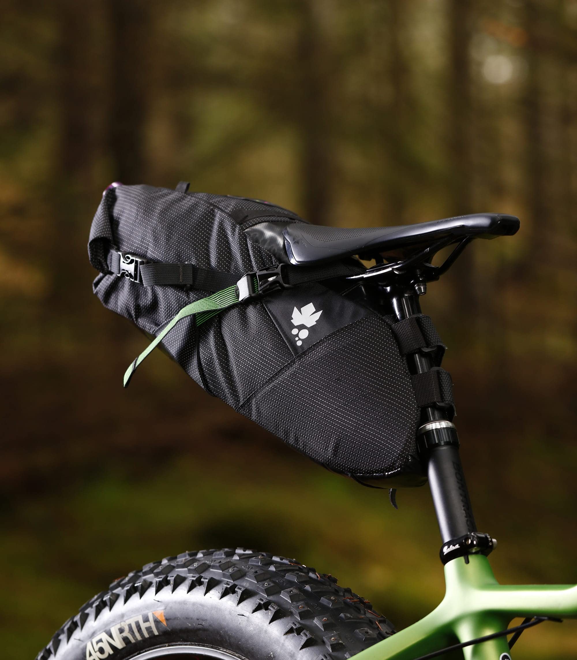 Cluster 13 Adventure Waterproof Bike Seat Bag - Durable Cycling Storage for Mountain & Gravel Bikes - Perfect for Outdoor Rides, Commuting & Bike Tours