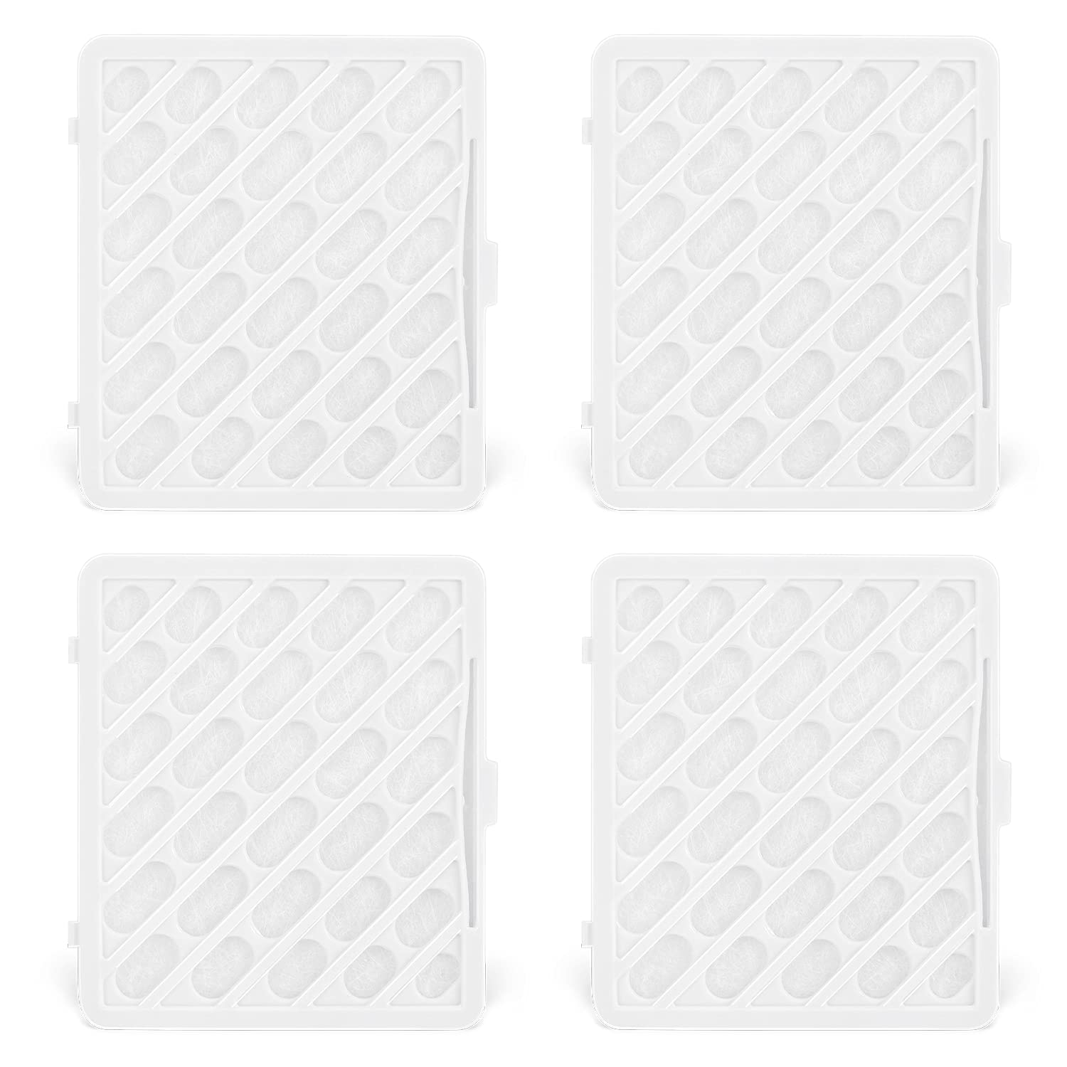 [4 Pack] Papablic Replacement HEPA Filters for 4-in-1 UV Sterilizer - Air Purifier Filters for Baby Bottles, Pacifiers & Toys - Improve Indoor Air Quality in Nursery, Kitchen & Office