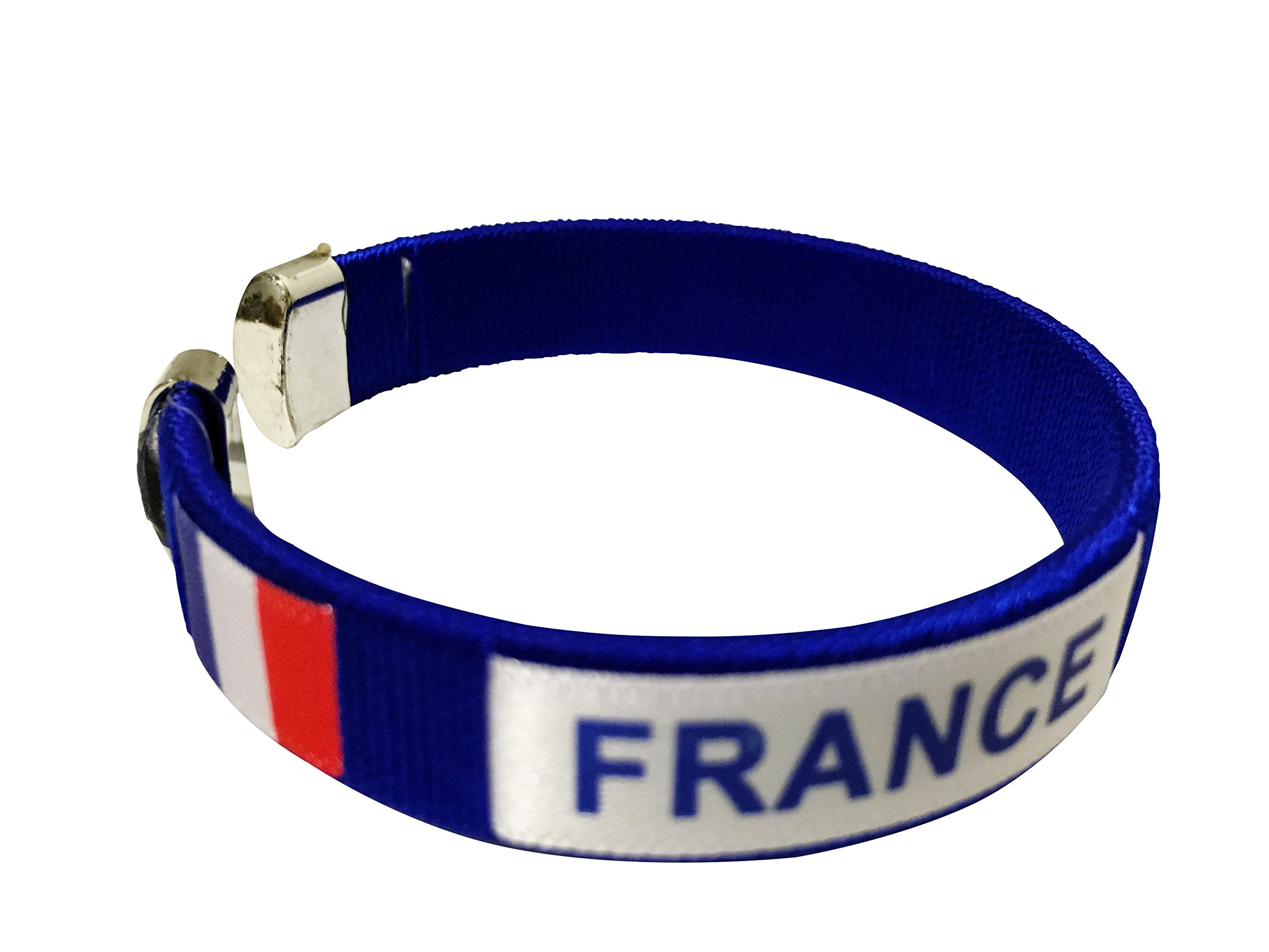 Flag C Bracelets Wristbands - Patriotic European Style Wristbands for Men & Women | Perfect for Sports Events, Concerts and National Pride Celebrations