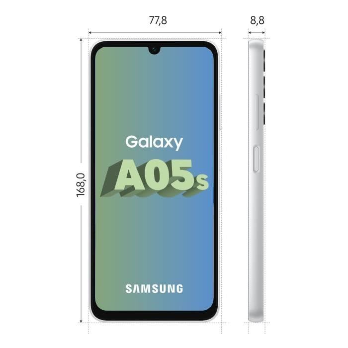 Samsung Galaxy A05s 64GB Smartphone - Silver | 6.7