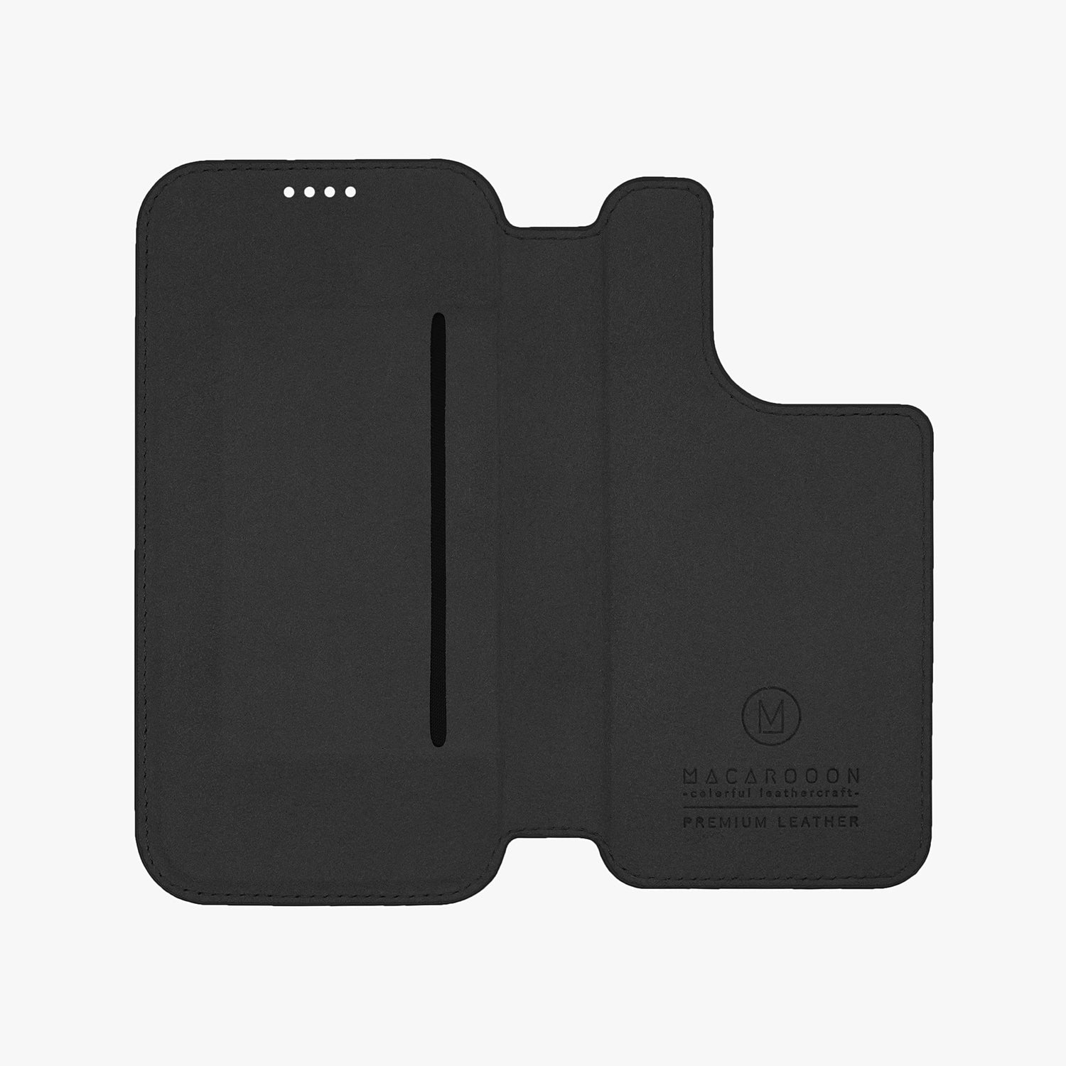 Premium Genuine Leather iPhone 16 Pro Max Case with MagSafe - Slim Flip Cover Wallet Design for Protection & Style | Perfect for Work, Travel & Everyday Use