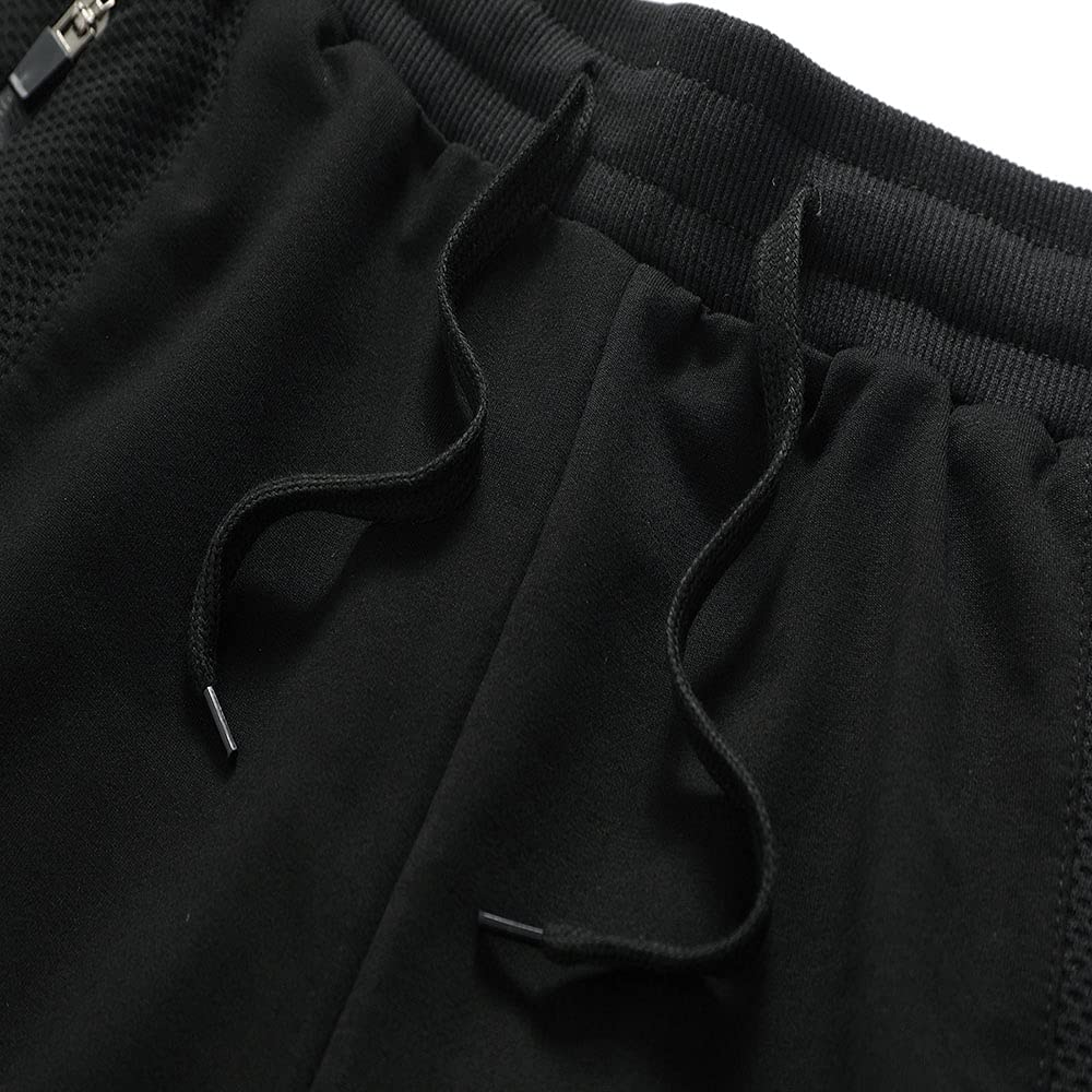 JustSun Men's Quick-Dry Running Shorts with Zip Pockets - Lightweight Athletic Shorts for Summer, Gym, Jogging & Outdoor Sports