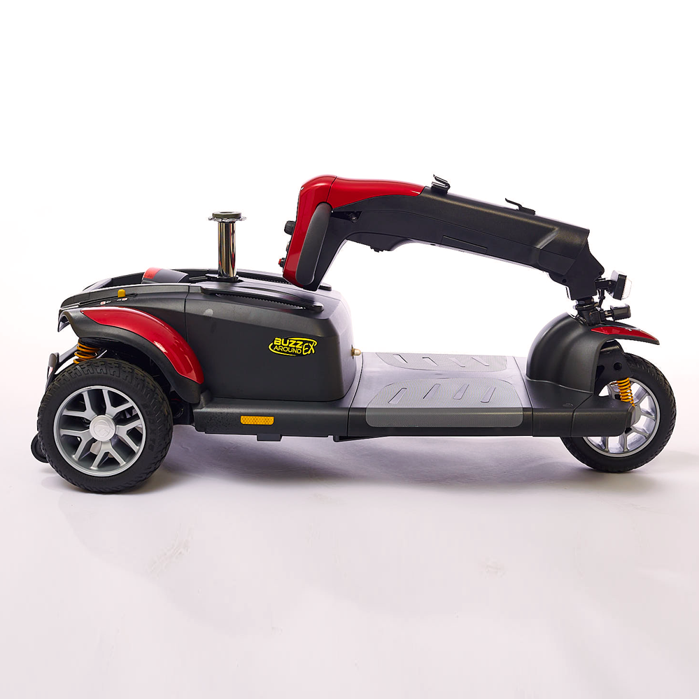 Golden Technologies BuzzAround LX 3-Wheel Travel Scooter - Lightweight Mobility Scooter for Adults & Seniors - Perfect for Shopping, Travel & Outdoor Activities