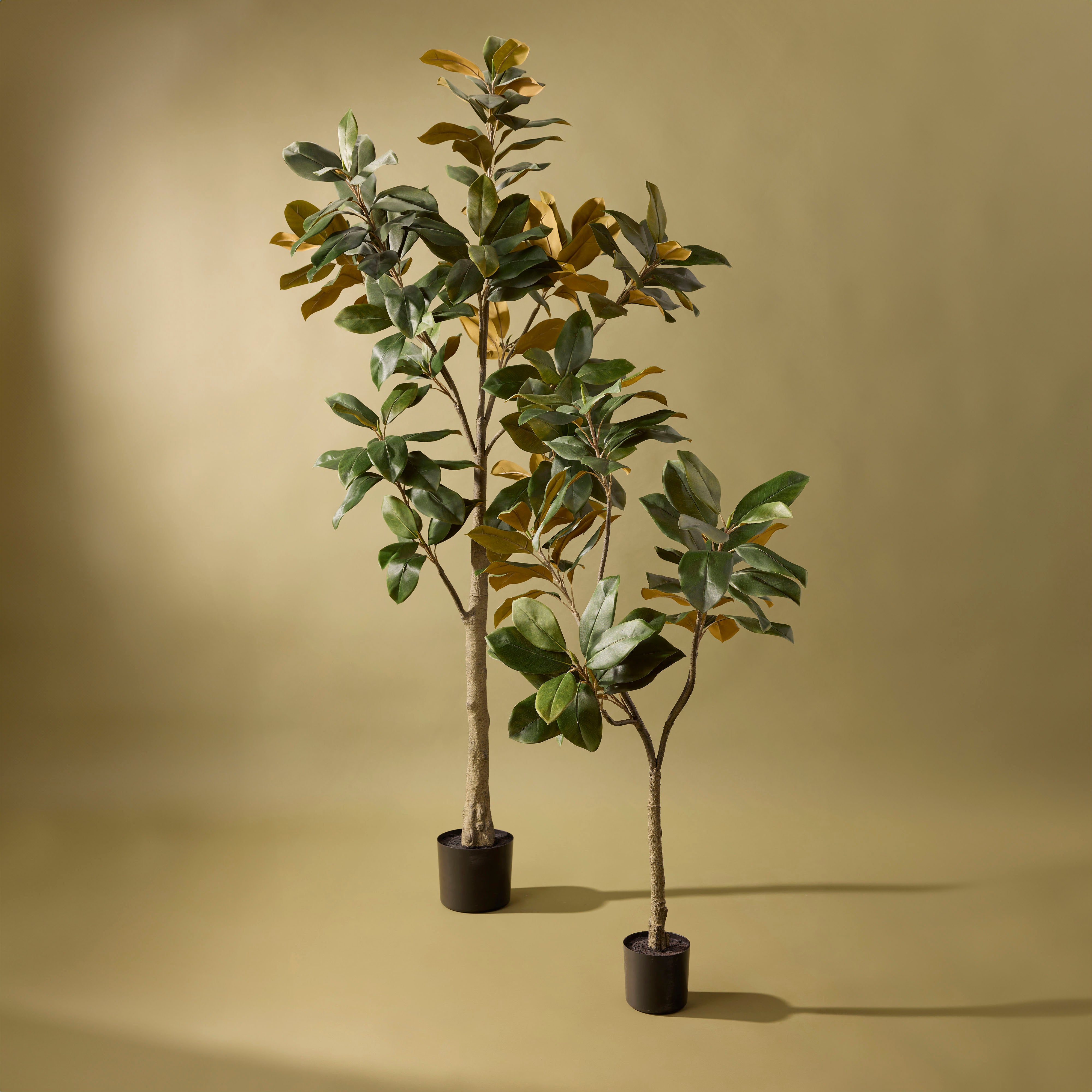 Premium 6ft Faux Magnolia Tree - Realistic Artificial Silk Flower Tree for Home & Office Decor - Perfect for Living Room, Bedroom, Wedding Centerpiece