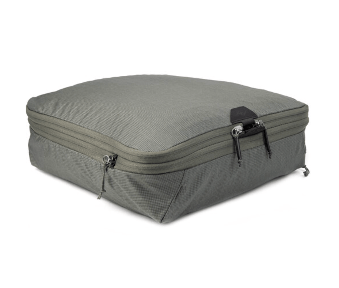 Peak Design Packing Cube - Medium Size, Sage Green - Travel Organizer for Luggage & Suitcases - Perfect for Business Trips & Vacations