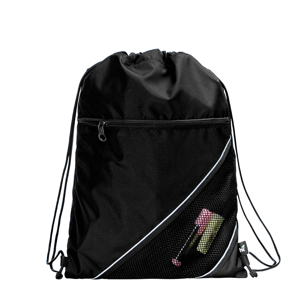 Glenmore Park High School Eco-Friendly Sprint Backpack - Lightweight Durable Black School Bag for Students, Travel & Outdoor Activities