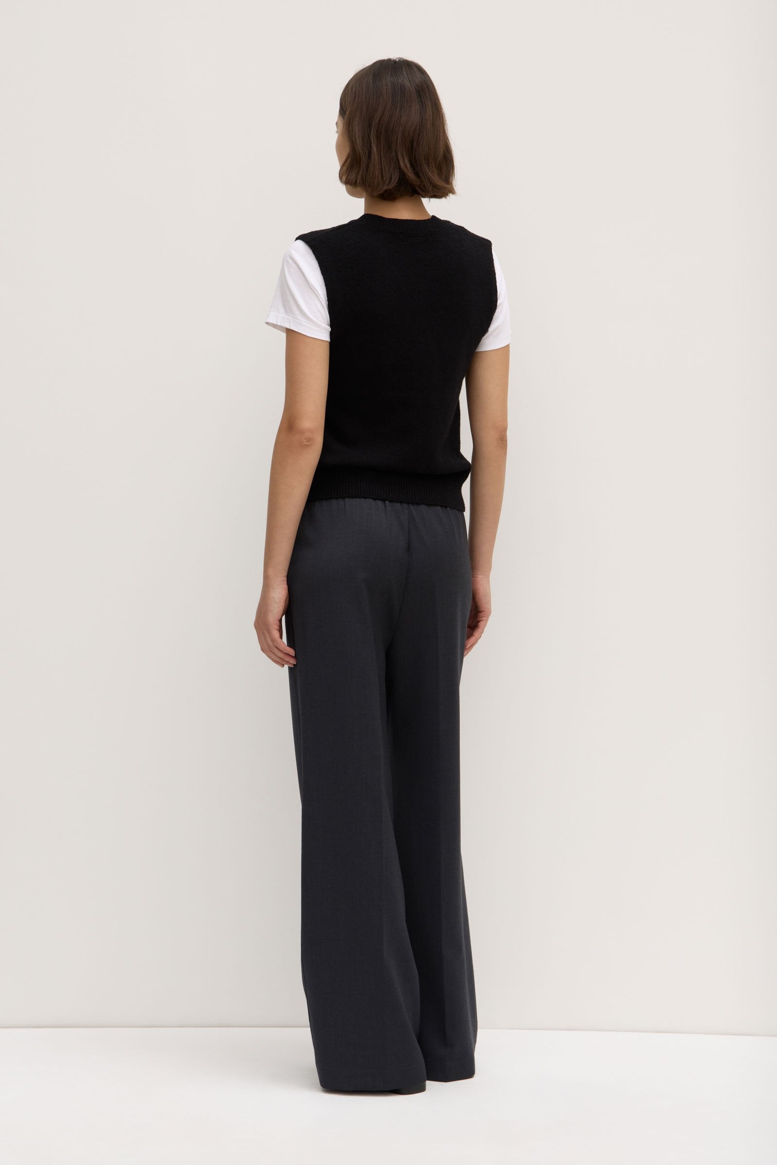 Corby V Neck Knit Top for Women - Soft Stretch Casual T-Shirt - Perfect for Work, Date Night & Everyday Wear