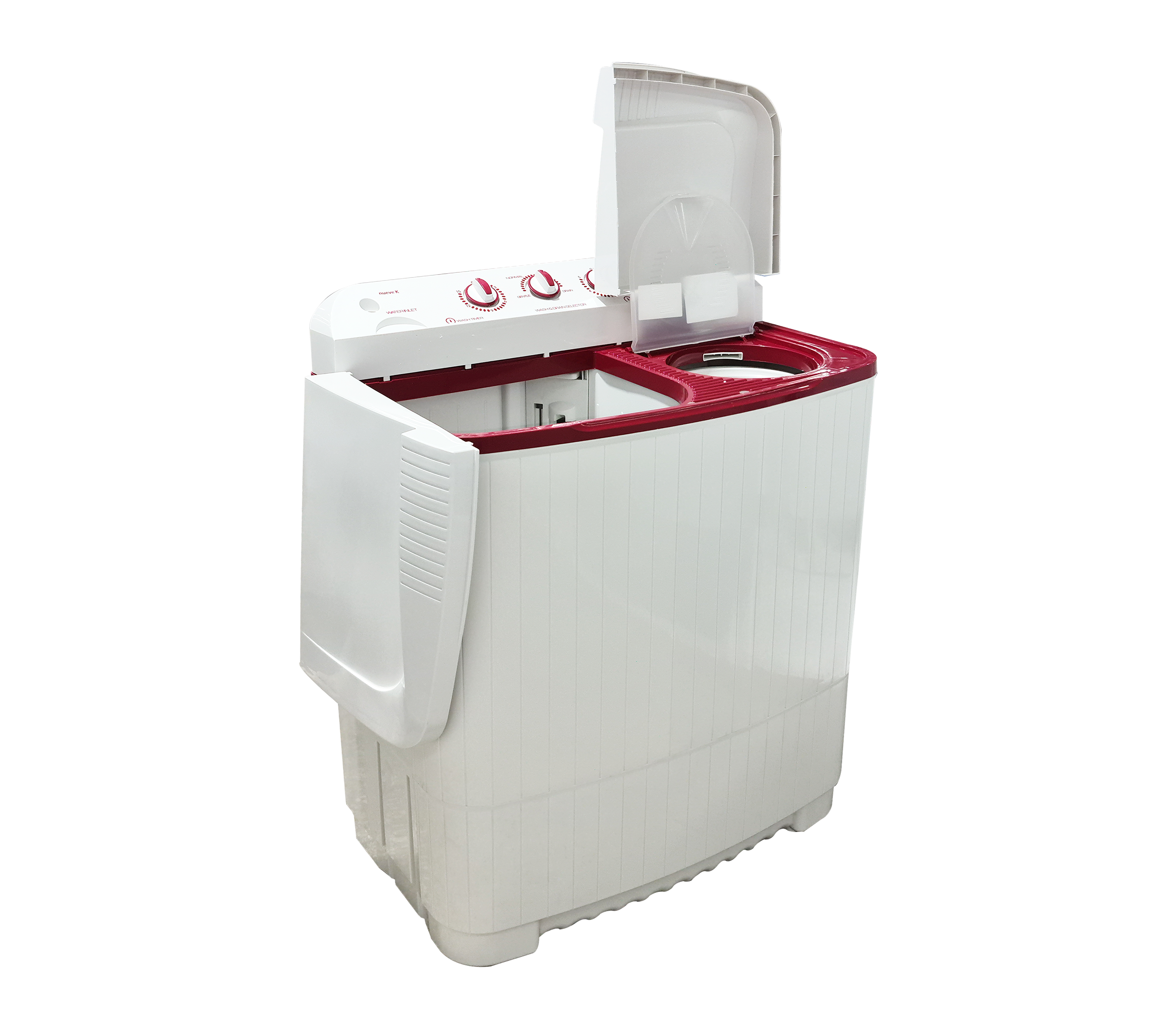 9kg Twin Tub Washing Machine FWM900 Fresh - Portable Compact Laundry Washer for Apartments, Dorms & RVs - Gentle Wash & Spin Cycle for Delicates