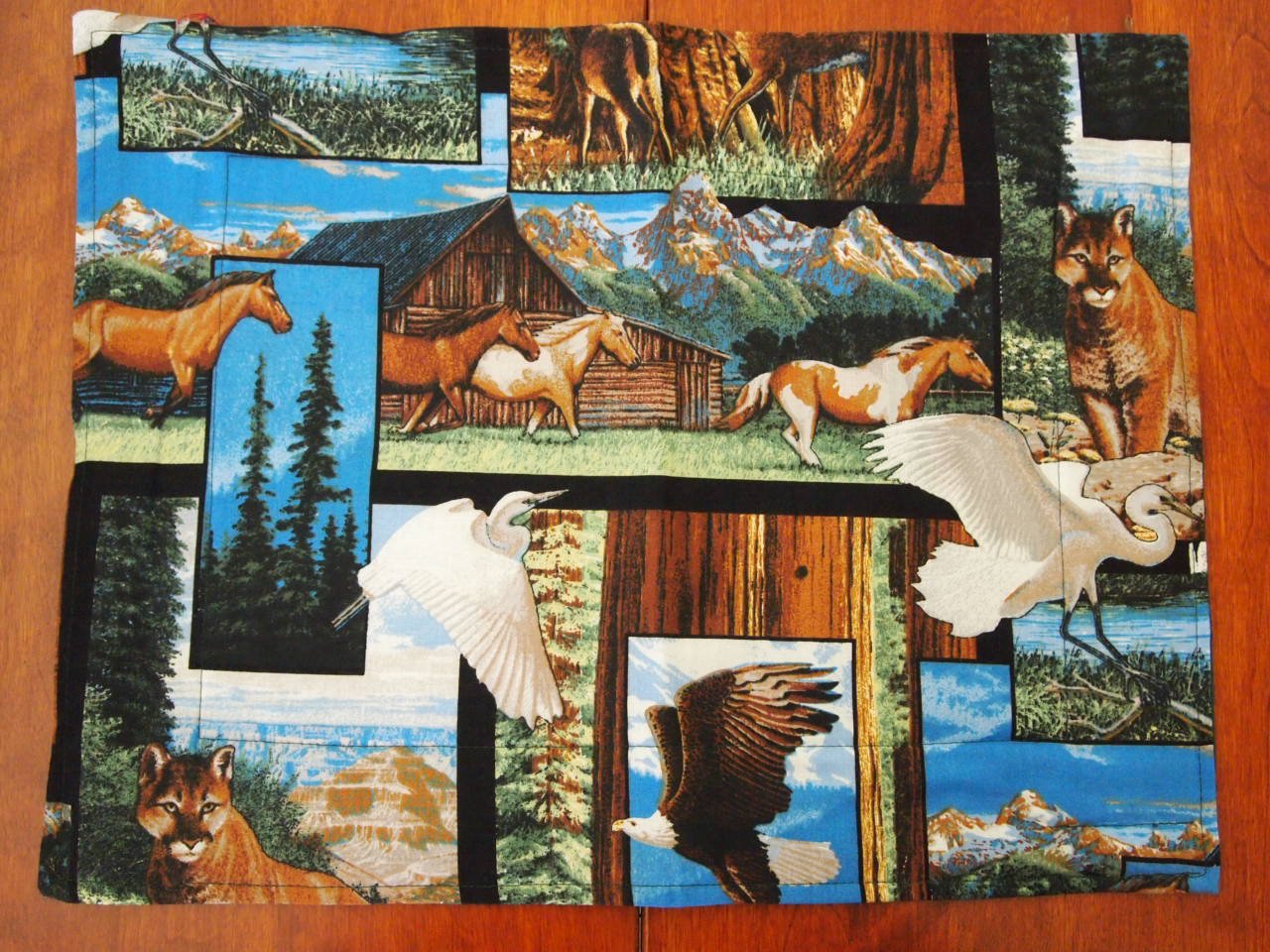 Premium Animal-Themed Range Placemats Set - Washable & Durable Table Mats for Dining Room Decor - Perfect for Farmhouse, Ranch, or Wildlife Lover's Home Decor