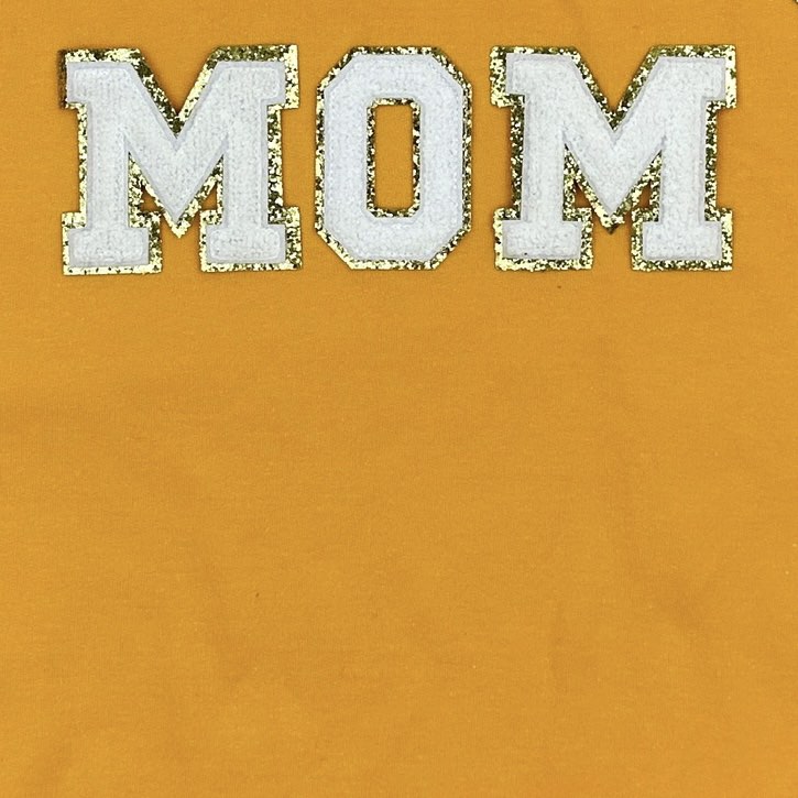 Baseball Mom Chenille Patch Sweatshirt - Comfortable Pullover for Baseball Moms - Perfect for Games, Practices & Team Spirit