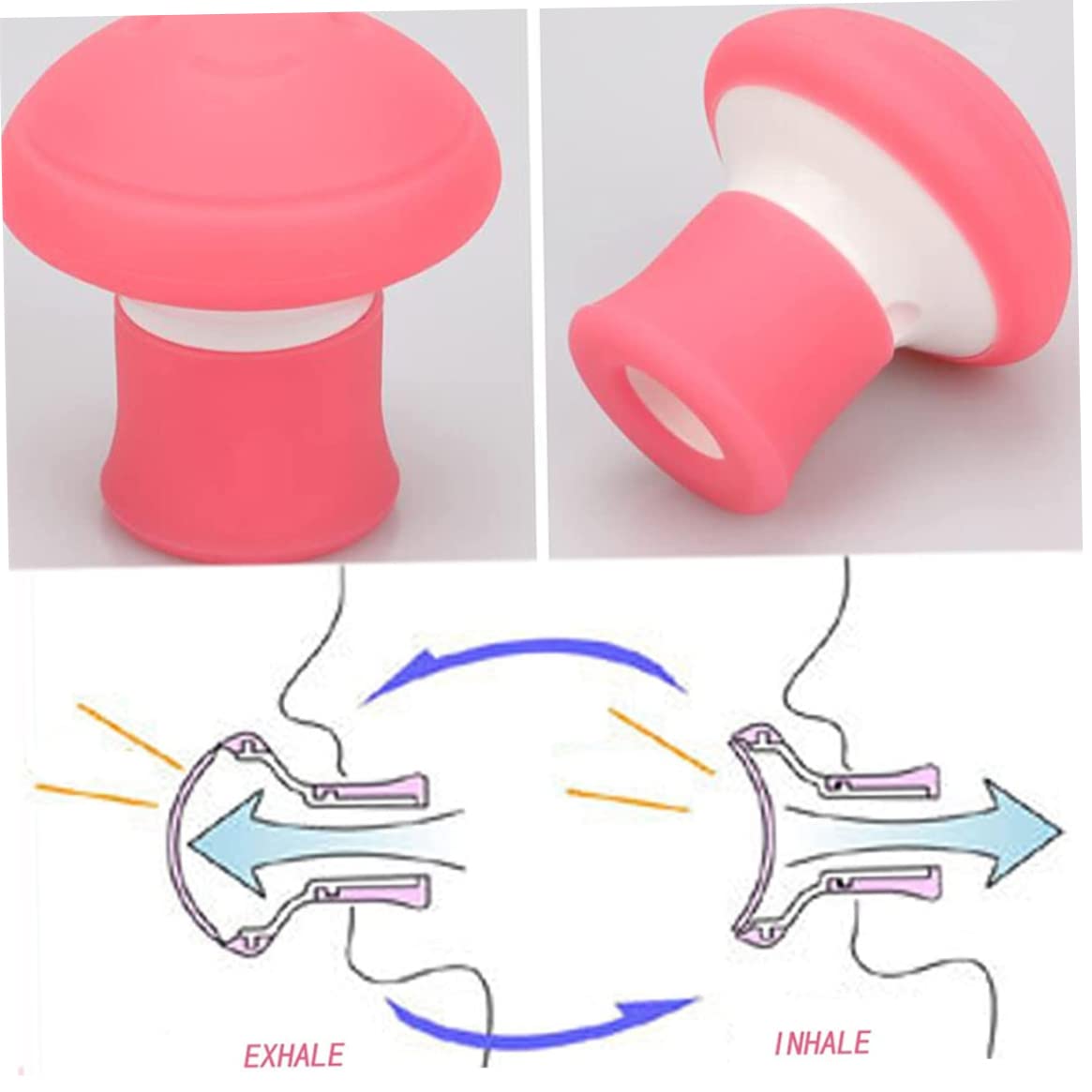 Facial Exerciser & Double Chin Reducer - Jaw Exerciser for Face Toning & Skin Tightening | Yoga Facial Massager for Double Chin Removal & Jawline Definition | Perfect for Home Workouts & Anti-Aging Skincare Routine
