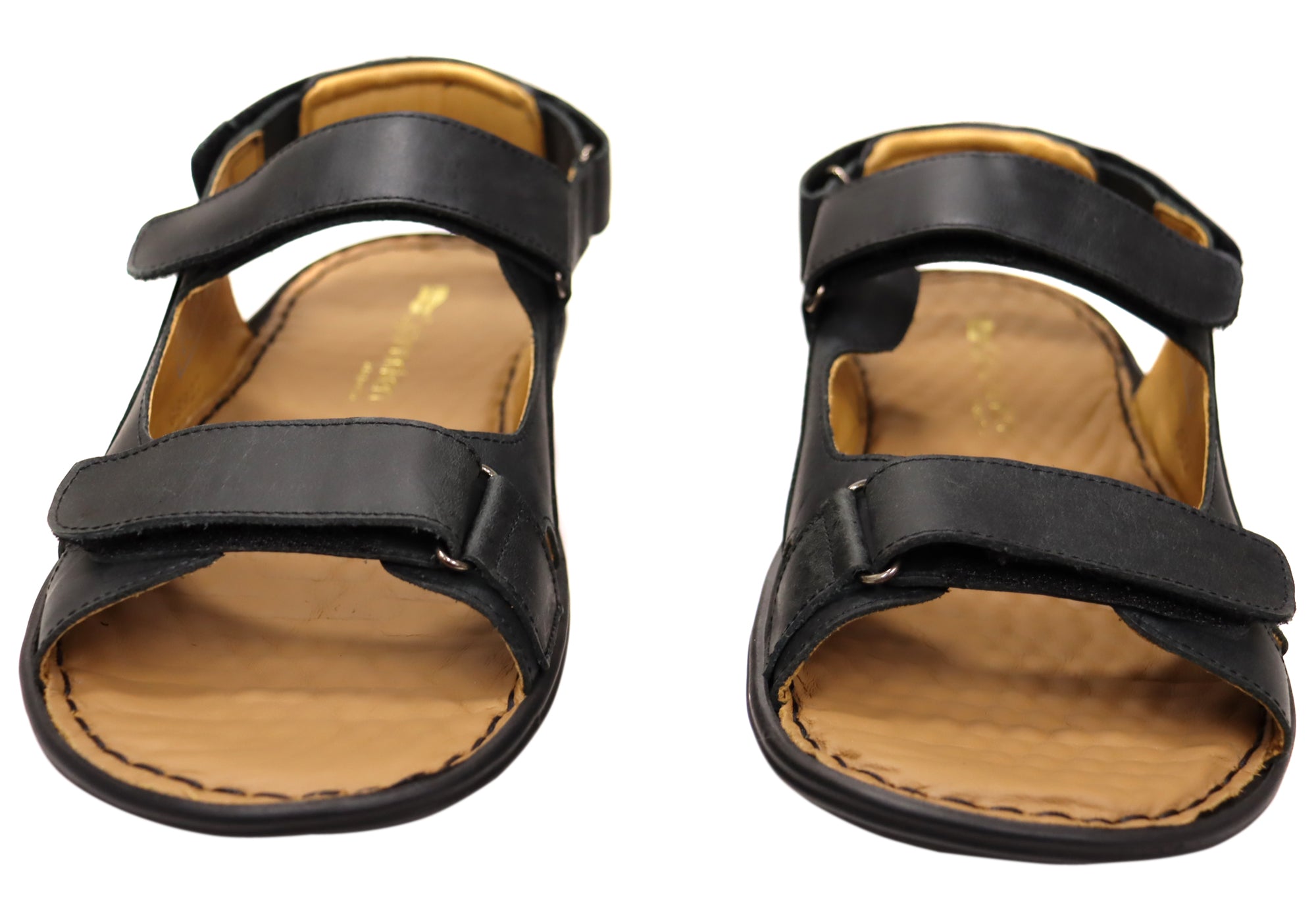 Opananken Miles Men's Comfortable Leather Adjustable Sandals - Breathable Summer Outdoor Walking & Beach Shoes for Casual Wear