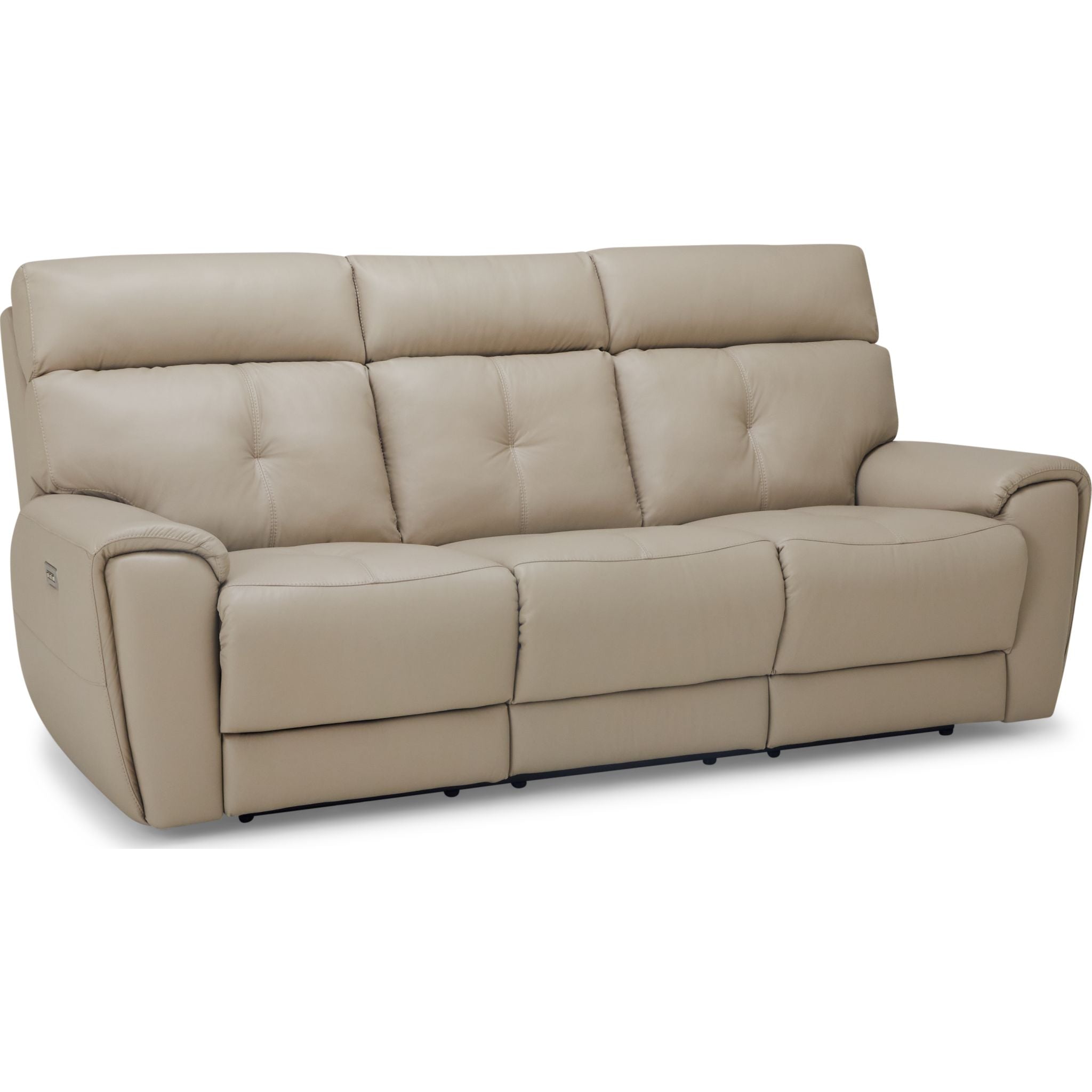 Aedon Power Reclining Sofa with Adjustable Headrest & Lumbar Support - Modern Comfort for Living Room, Home Theater & Relaxation | Bali Harvest Collection