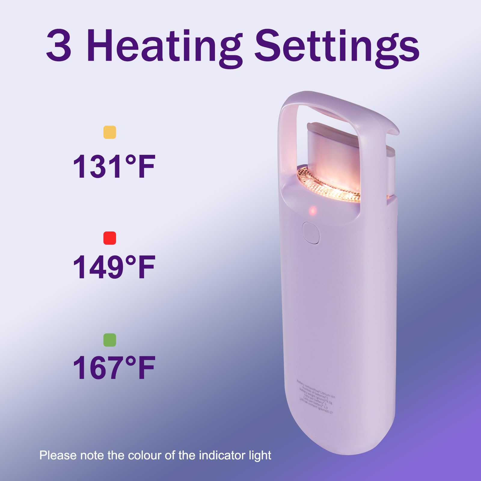 Electric Heated Eyelash Curler with 3 Temperature Settings & Smart Sensor - Quick Natural Lash Curling Tool for Women - Perfect for Daily Makeup, Special Occasions and Travel Beauty Essentials