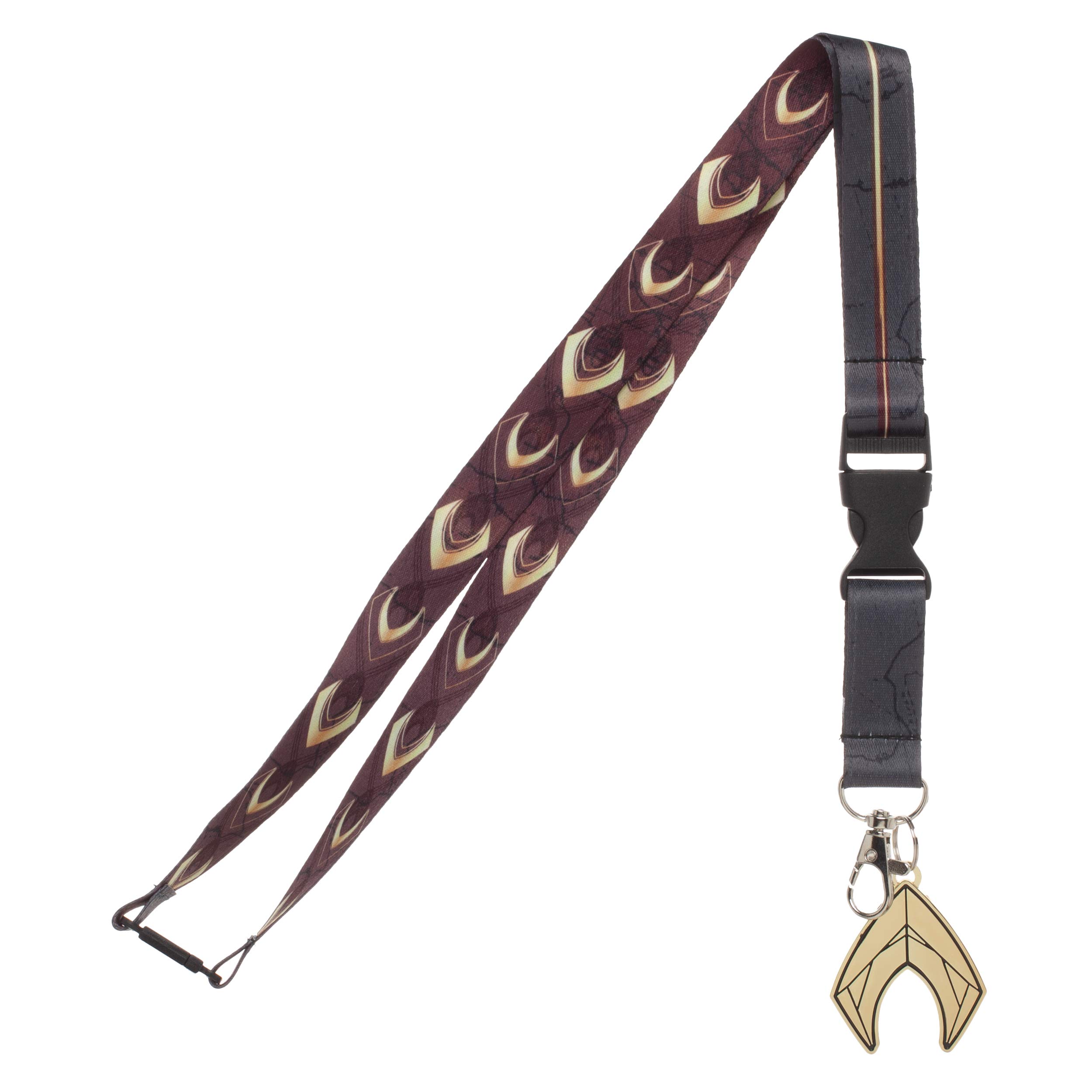 Aquaman Lanyard - Official DC Comics Superhero ID Badge Holder for Work, School & Events - Perfect Gift for Aquaman Fans & Comic Book Lovers