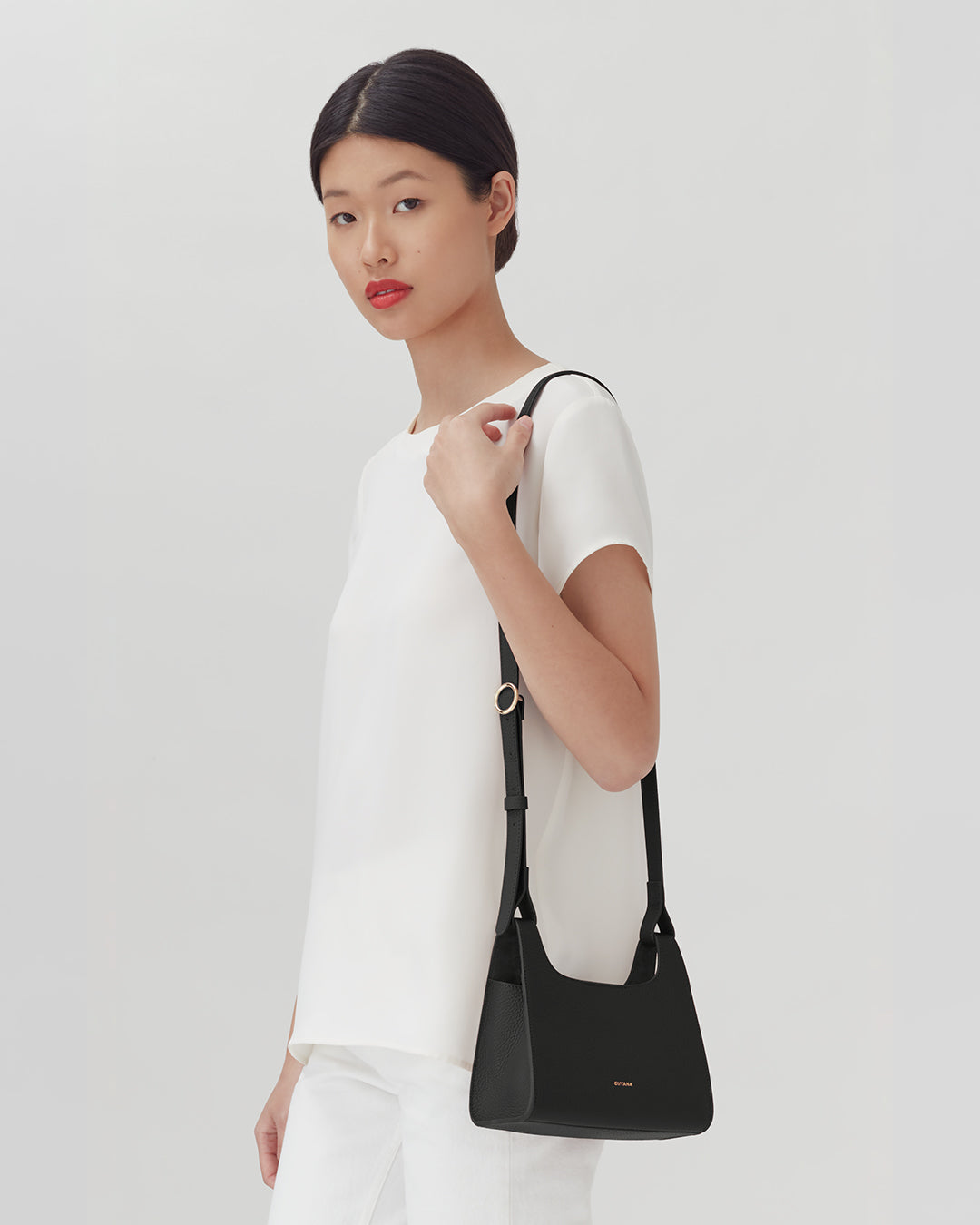 Mini Double Loop Crossbody Bag for Women - Stylish Small Shoulder Purse for Everyday Use, Travel & Shopping