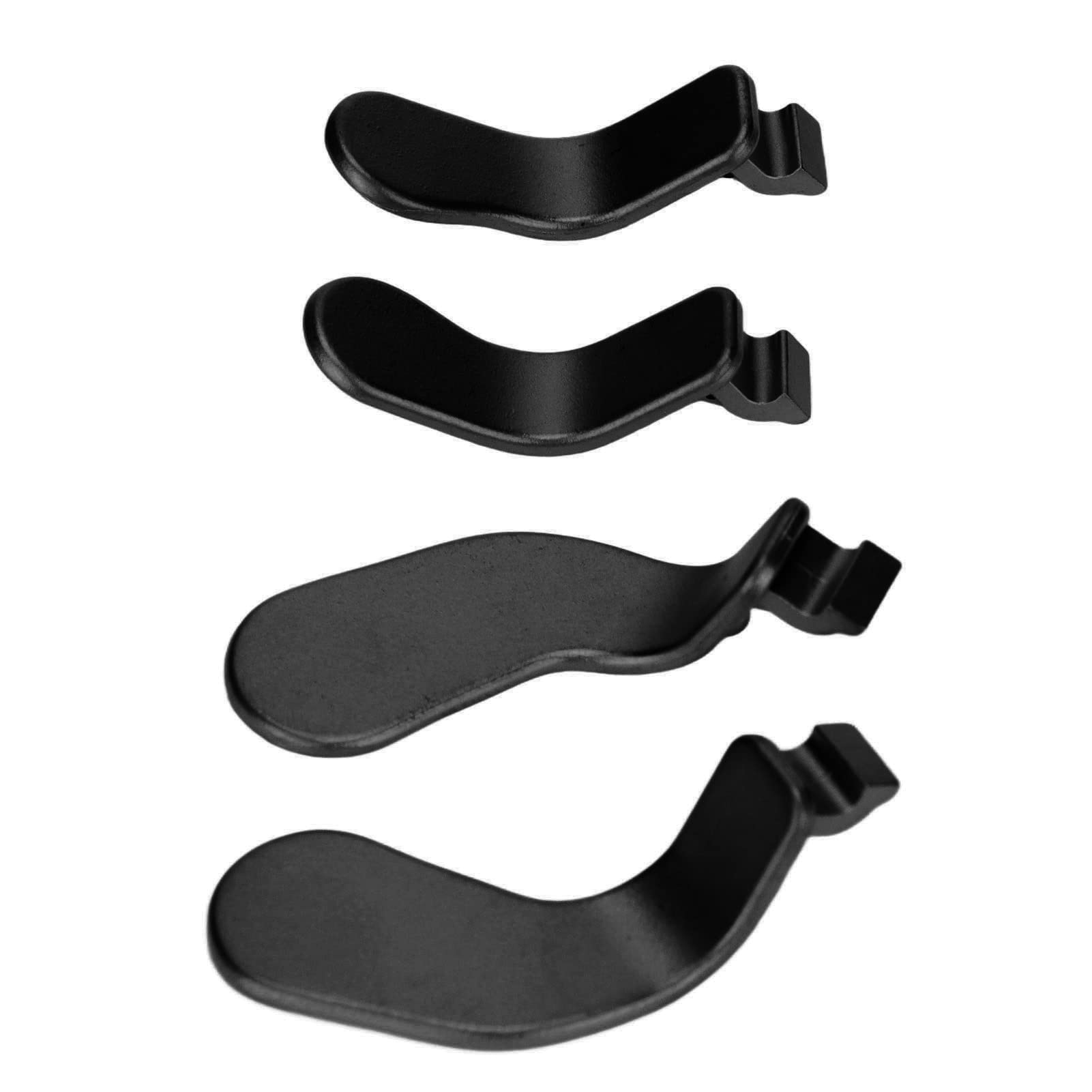 Xbox One Elite Series 2 Controller Paddle Set (Model 1797) - 4-Piece Stainless Steel Replacement Paddles & Thumbsticks Kit with Triggers - Compatible for Gaming, Esports & Professional Use (Black)
