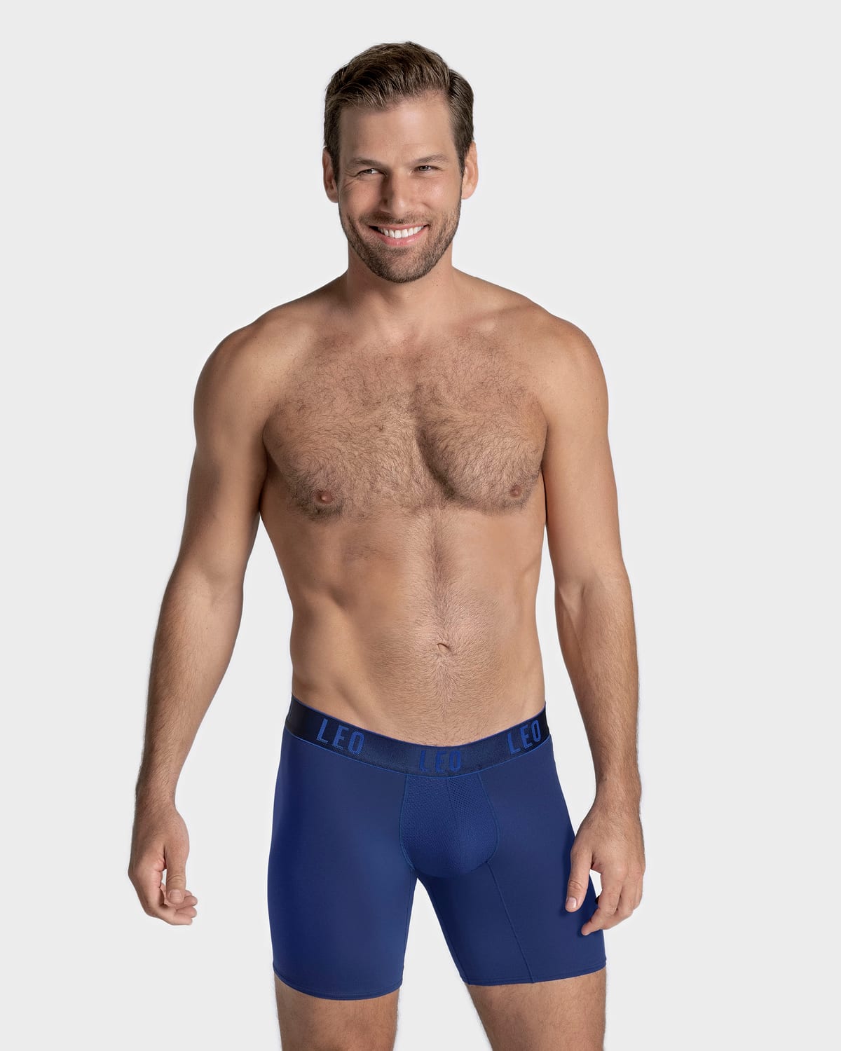 3 Pack Moisture-Wicking Athletic Boxer Briefs with Side Pocket - Breathable Underwear for Men, Gym & Running Comfort