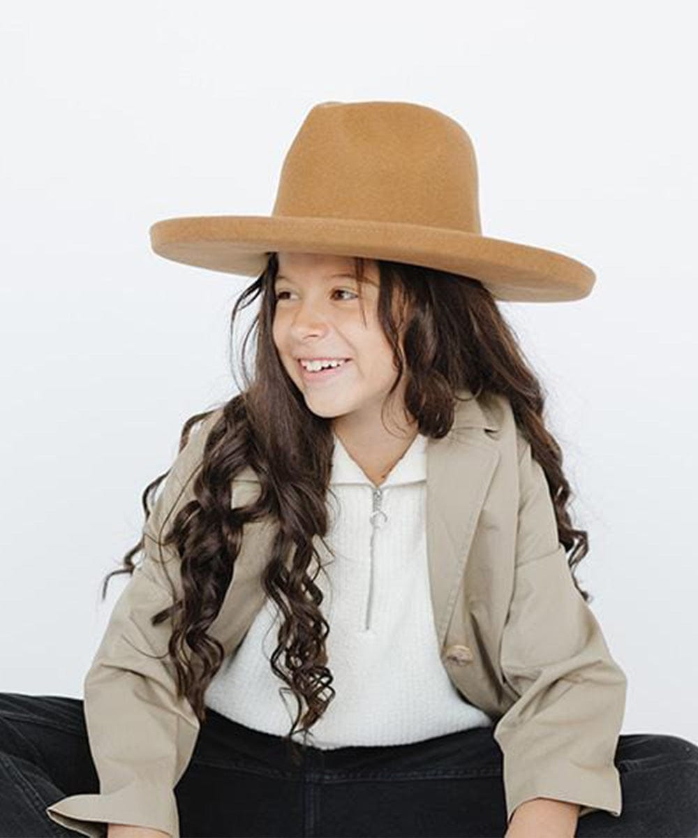 Maude Kids Pencil Brim Hat - Adjustable Sun Protection Cap for Boys & Girls - Perfect for Outdoor Play, Beach, and School Activities