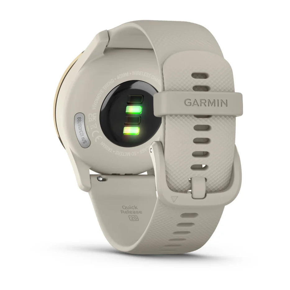 Garmin Vivomove Trend Smart Hybrid Watch - Stylish Fitness Tracker with Heart Rate Monitor, Sleep Tracking & Smart Notifications - Perfect for Workouts, Running & Everyday Wear