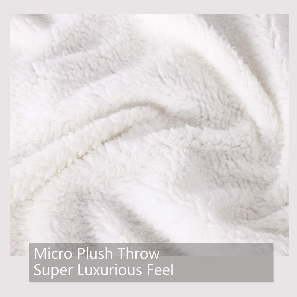 BlessLiving Leopard Print Soft Blanket - Green Tropical Palm Leaves Sherpa Plush Fleece Throw (50