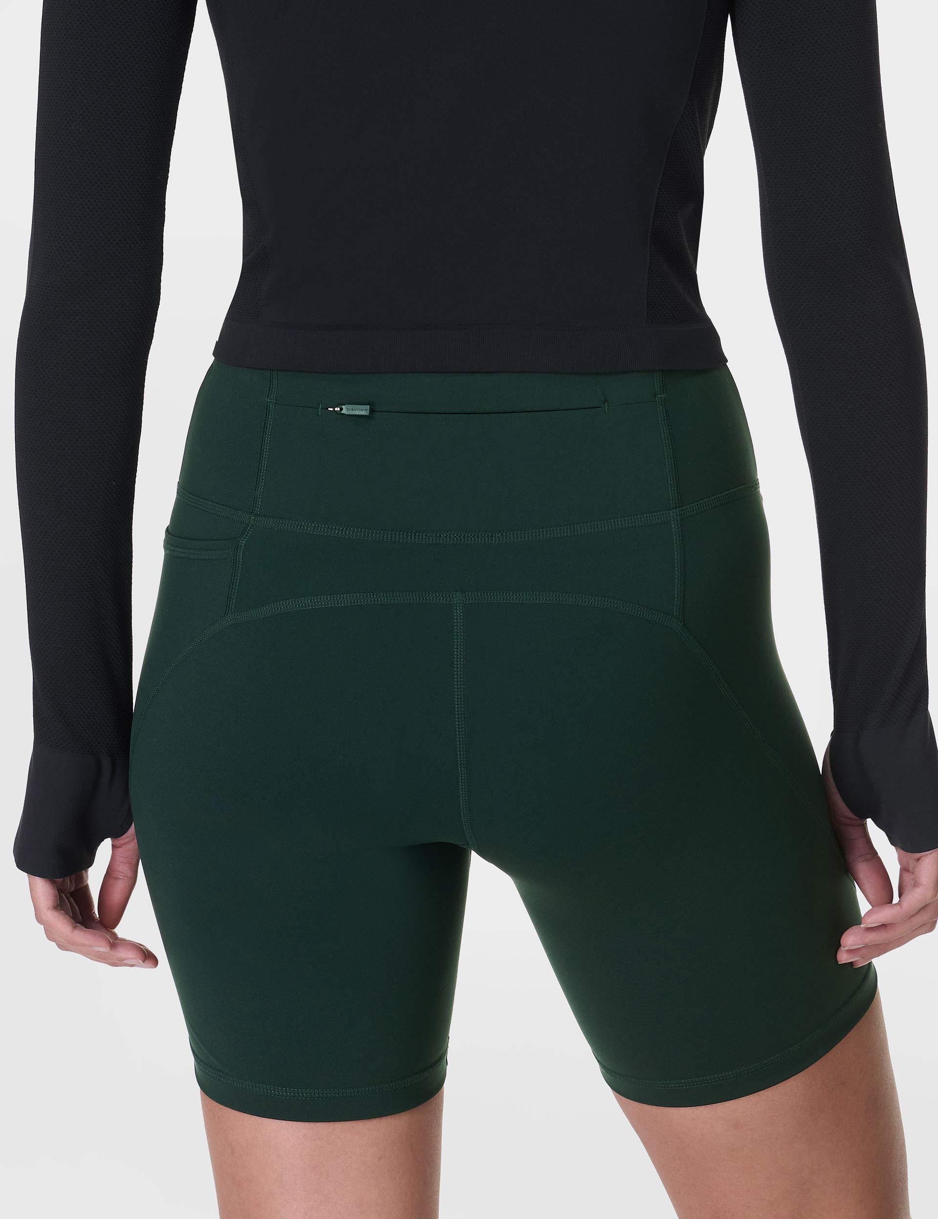 **Power 6 Cycling Shorts for Men & Women - Breathable, Quick-Dry Cedar Green Bike Shorts - Perfect for Road Biking, Mountain Biking & Indoor Cycling**