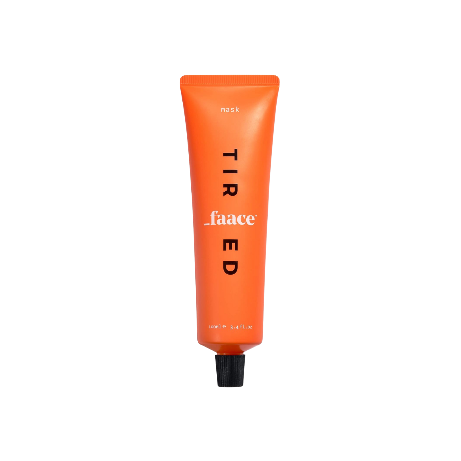 Faace Tired Face Mask - Vegan Daily Gel Face Mask with Vitamin C, Hyaluronic Acid, Aloe Vera & Rosehip Oil for All Skin Types | Cruelty-Free & Organic Skincare (100ml, 40 Uses) | Perfect for Morning Routine, Post-Workout Refresh & Nighttime Skin Repair