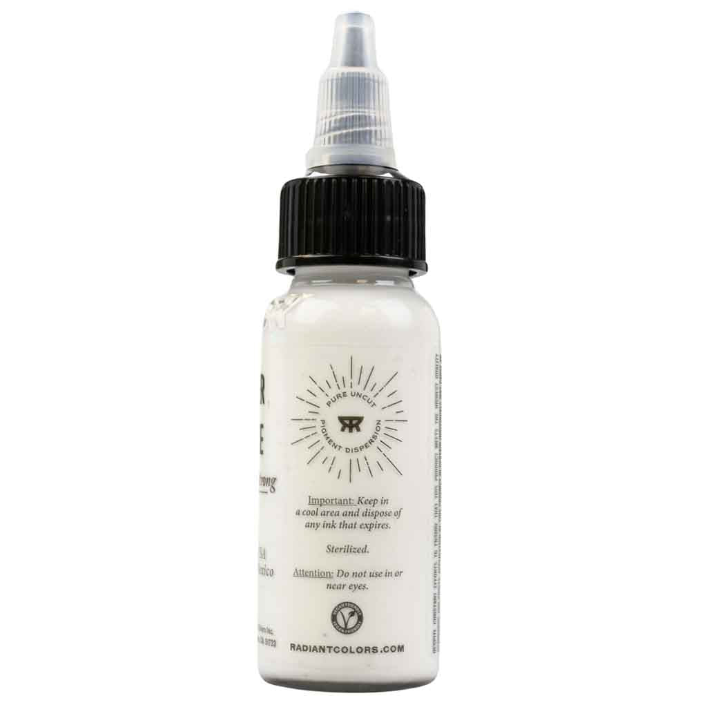 Premium Super White Radiant Ink - 1 oz Bottle for Calligraphy, Scrapbooking & DIY Crafts - High-Quality Pigment Ink for Artists & Crafters