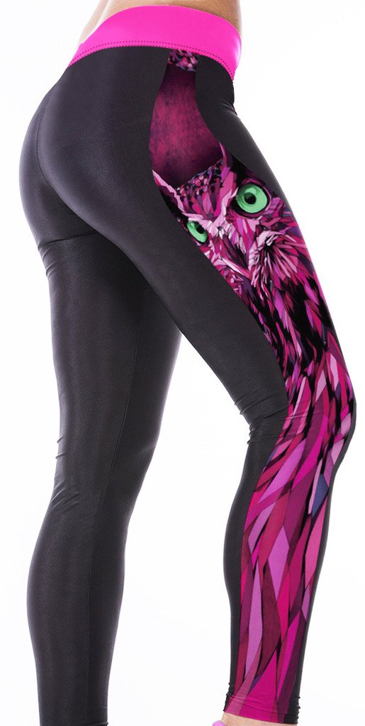 Sister Amy Women's High Waist Yoga Pants - Printed Stretch Workout Leggings for Running, Gym & Lounge | Comfortable Ankle-Length Fitness Tights