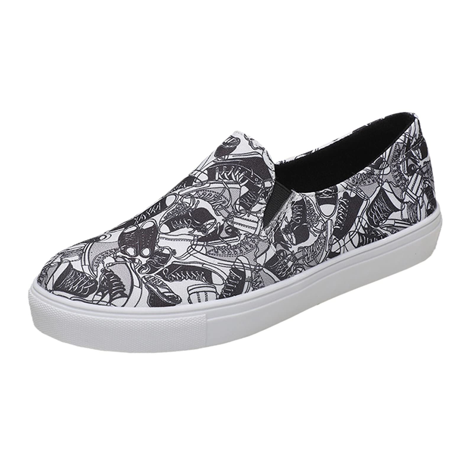 Breathable Women's Slip-On Sneakers - Comfortable Casual Flats for Leisure & Outdoor Wear | Perfect for Walking, Travel, and Everyday Fashion